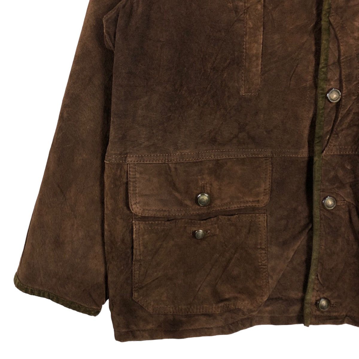 Japanese Brand 🔥90s Vintage Genuine Leather Jacket Bell Maxim Italian Mode Size US L / EU 52-54 / 3 - 4 Thumbnail