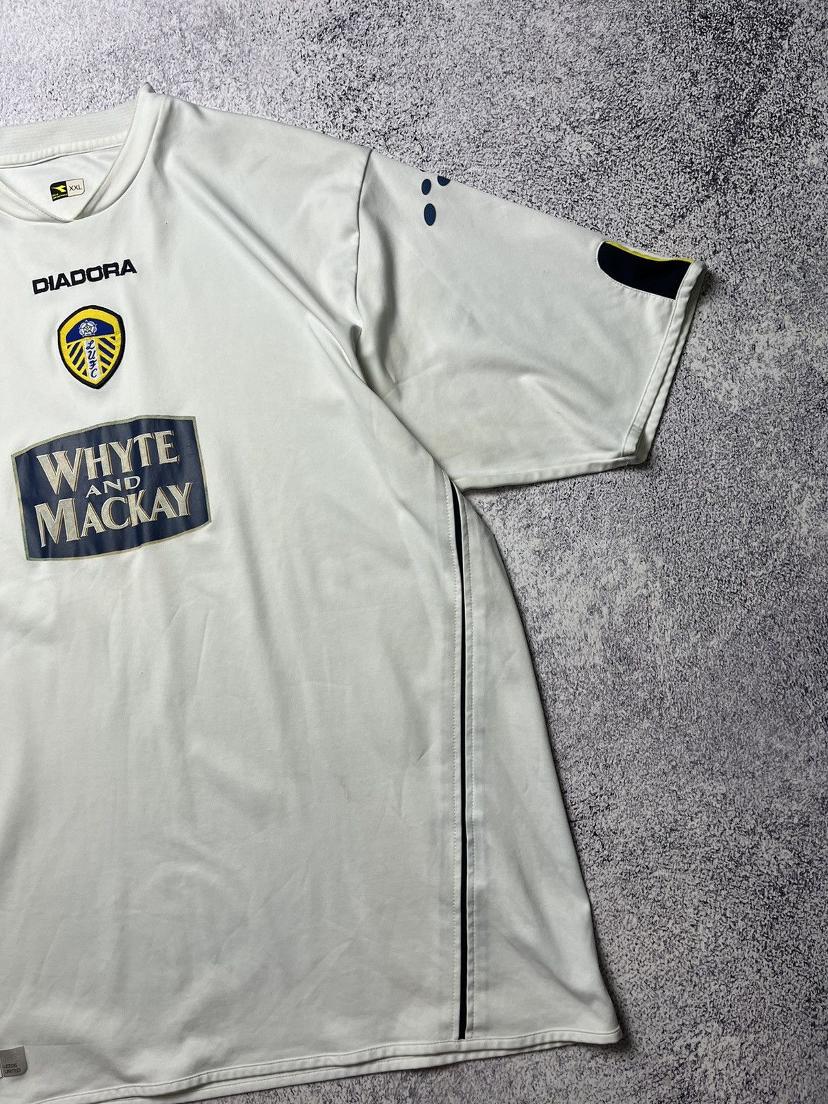 Diadora Vintage Leeds United Home Football Shirt 2004/05 Diadora Size US XL / EU 56 / 4 - 3 Thumbnail