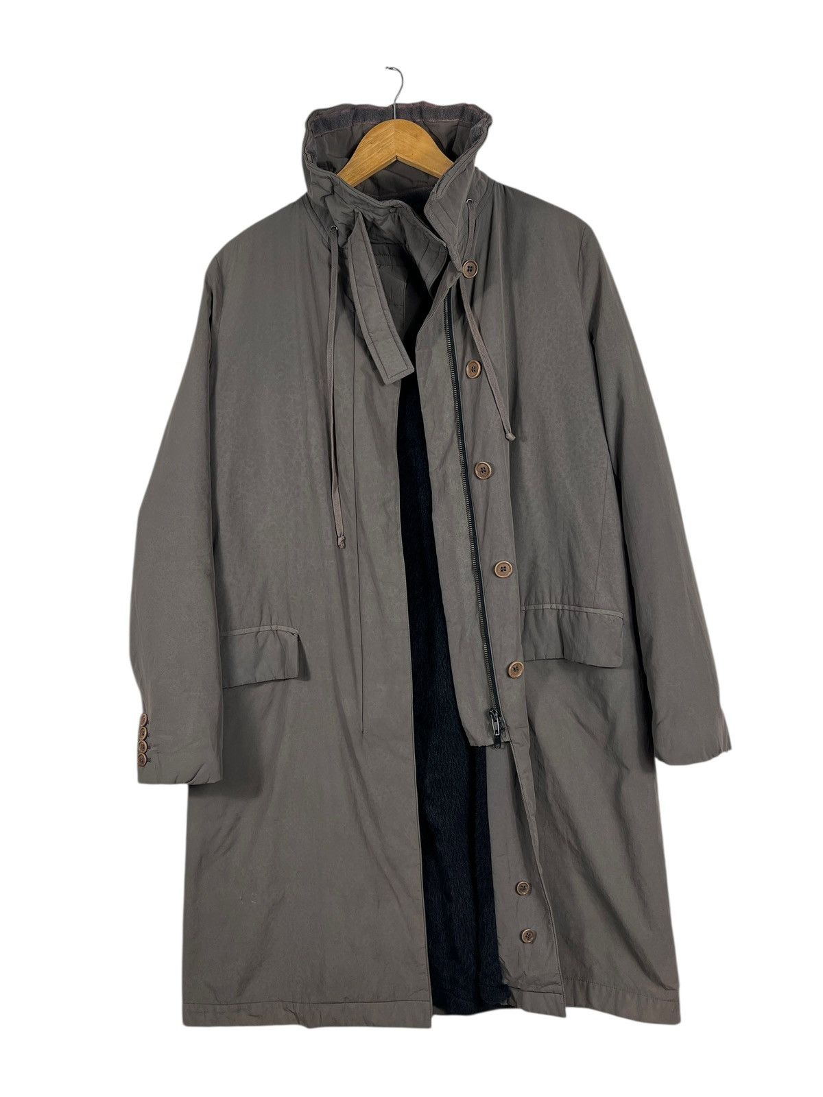 Helmut Lang Vintage Helmut Lang Long Jacket Made In Italy Size 40 Size S / US 4 / IT 40 - 3 Thumbnail