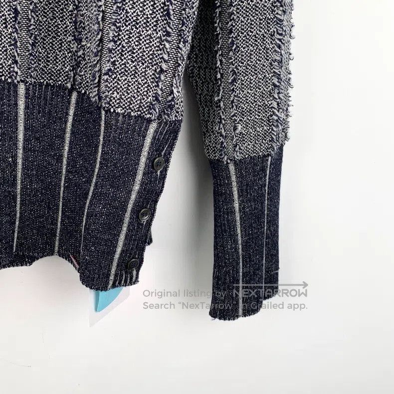 Thom Browne Thom Browne Long-sleeved knitted sweater Size US XS / EU 42 / 0 - 5 Thumbnail