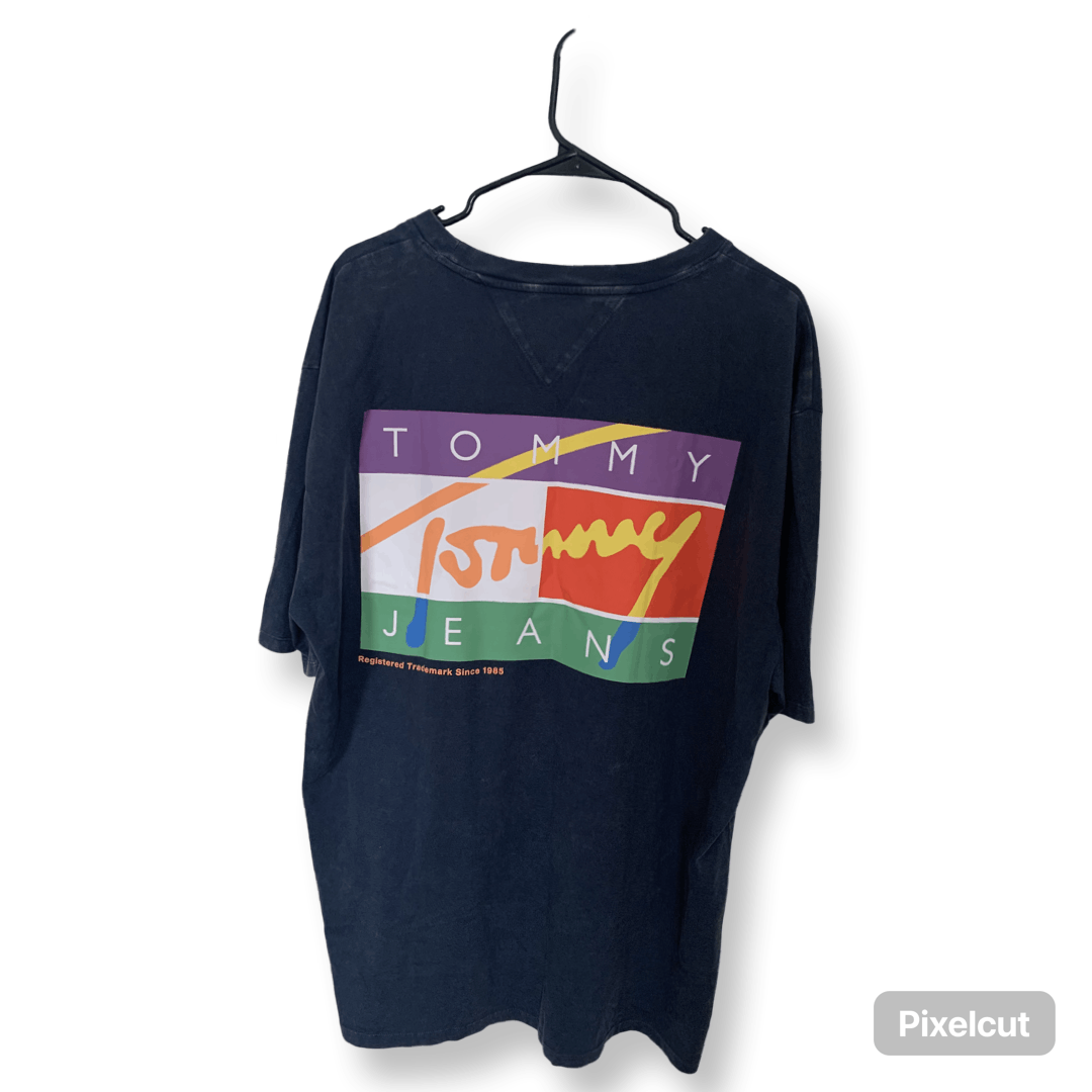 Tommy Hilfiger Tommy Hilfiger Graphic T-Shirt Size US XXL / EU 58 / 5 - 1 Thumbnail
