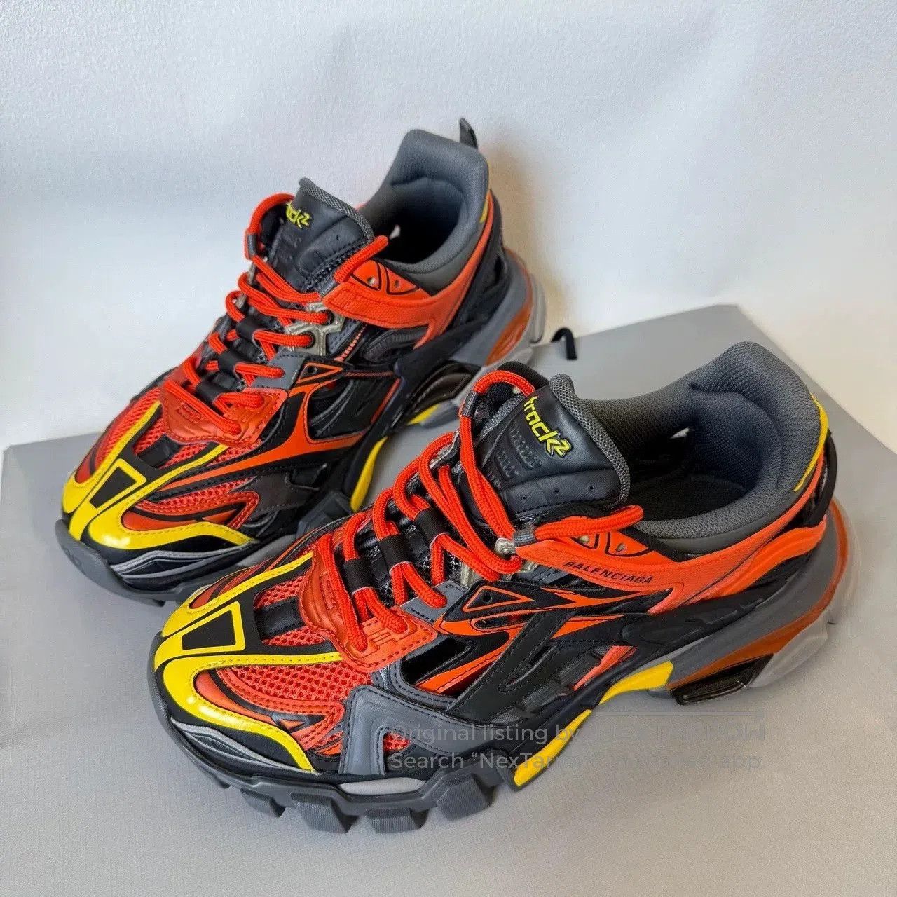 Balenciaga Balenciaga Track 2.0 Colorful Sneakers. Size US 8 / EU 41 - 1 Thumbnail