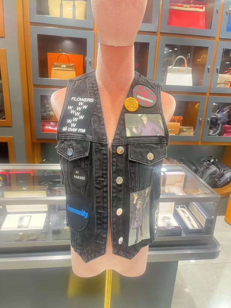 Raf Simons Raf simons Portrait of the boy's vest jacket signage Size US XS / EU 42 / 0 - 1 Thumbnail
