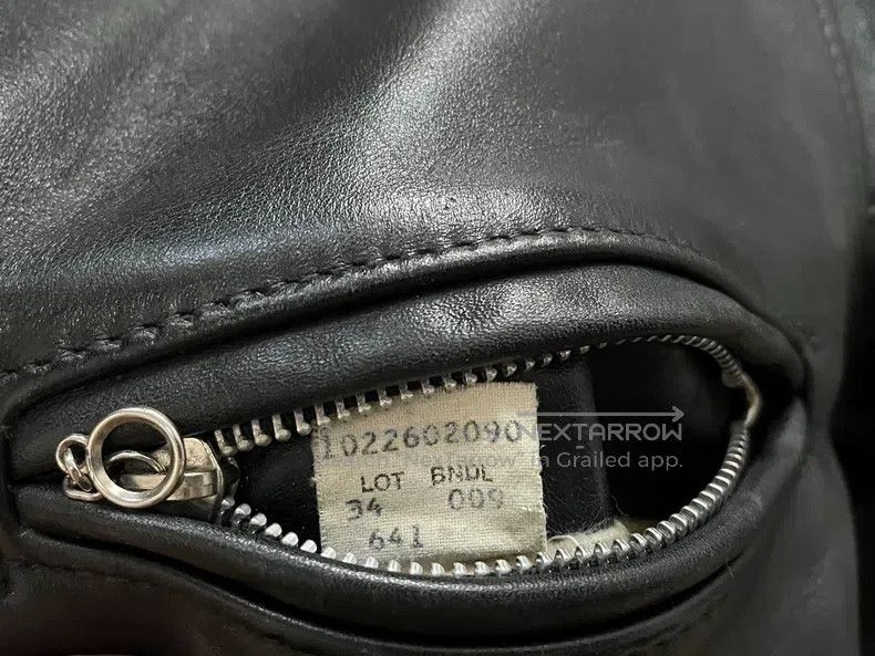 Schott Schott J100 locomotive leather jacket Size US S / EU 44-46 / 1 - 6 Thumbnail