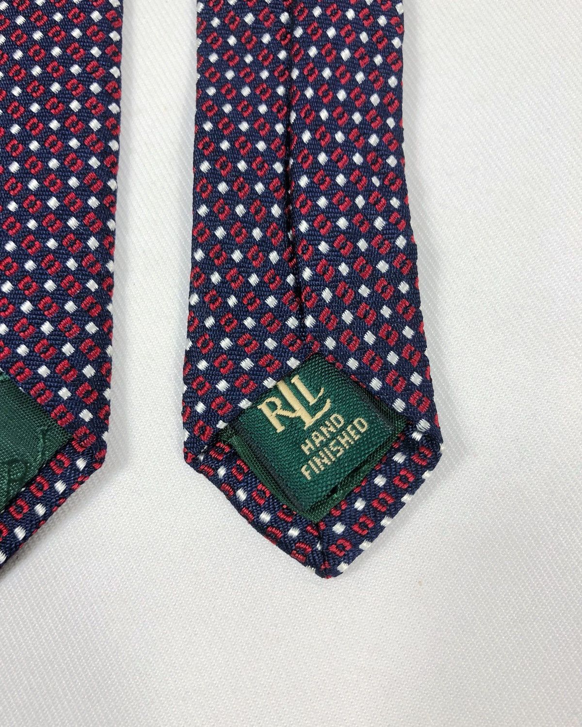 Lauren Ralph Lauren Rare Lauren by Ralph Lauren Silk Tie Made in USA Size ONE SIZE - 8 Thumbnail
