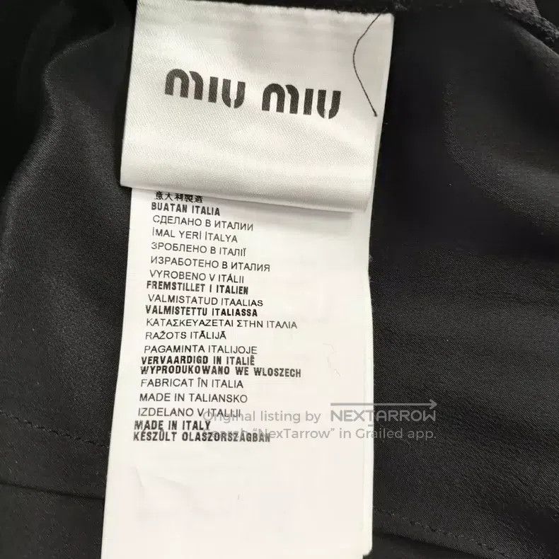 Miu Miu Miu Miu 42 Ladies' dresses and long skirts Size L / US 10 / IT 46 - 4 Thumbnail