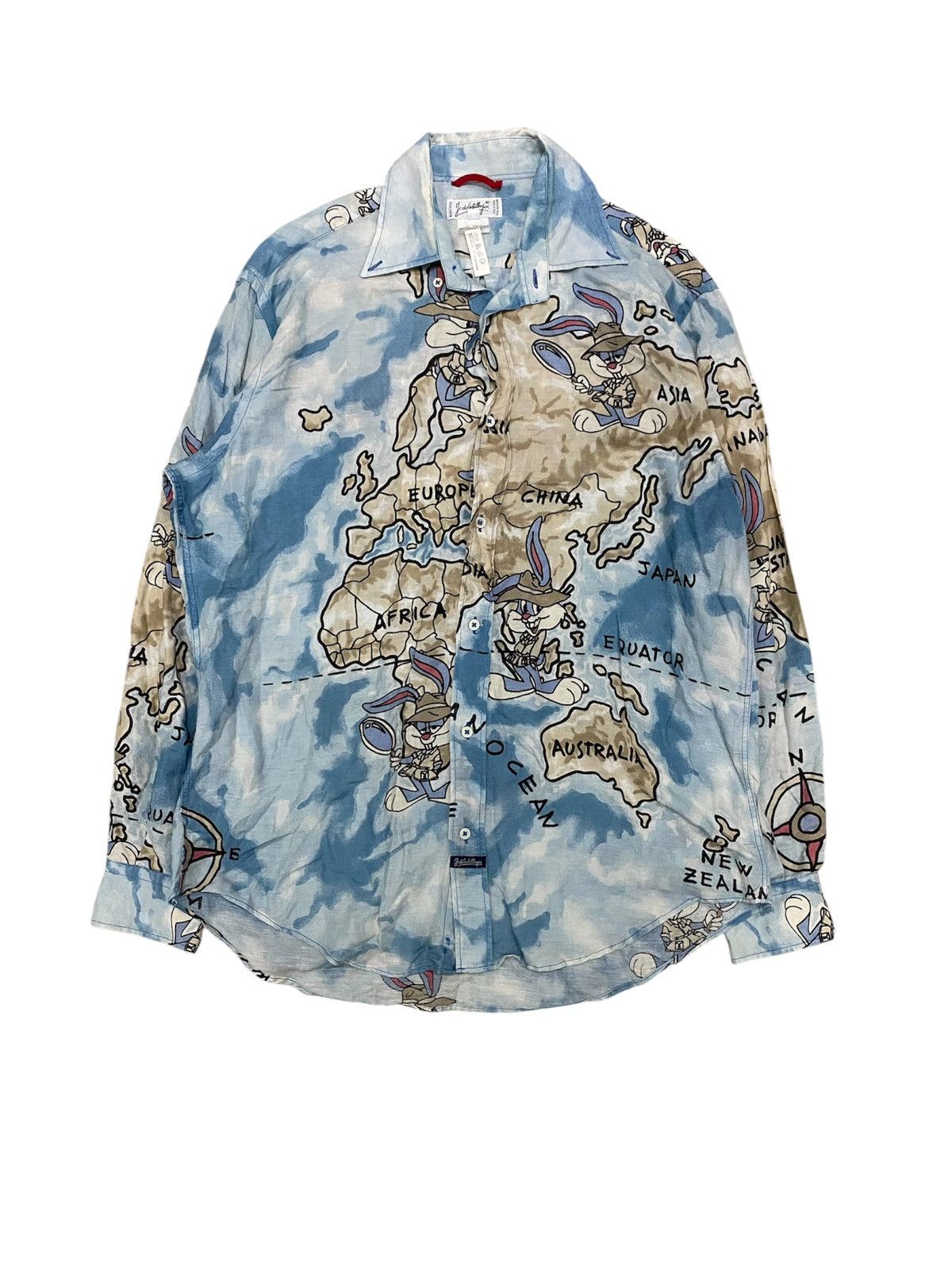 Iceberg 1997 Iceberg X Warner Bros Button up carton nerwork Size US L / EU 52-54 / 3 - 1 Thumbnail
