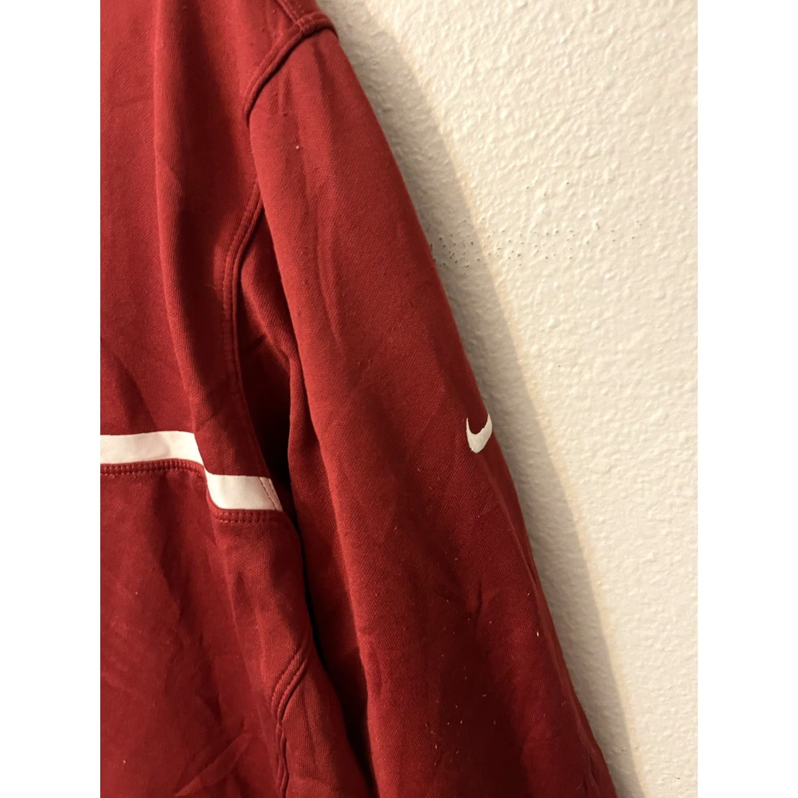 Nike Nike Golf Pullover Mens Large Red Dri-Fit Tour Performance 1/4 Zip Sweater Size US L / EU 52-54 / 3 - 4 Thumbnail
