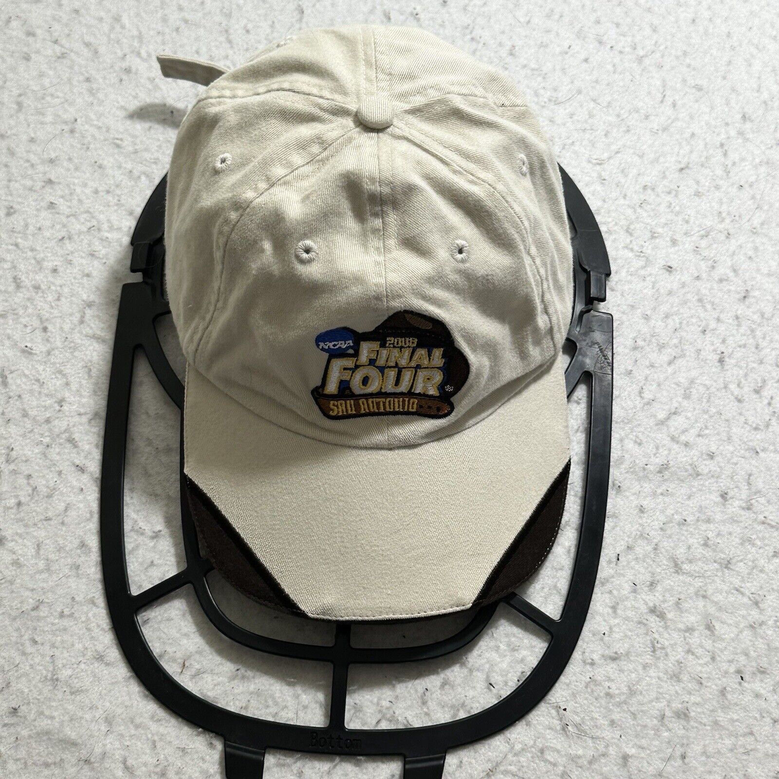 NCAA NCAA 2008 Final Four Beige Embroidered Baseball Hat Cap Y2K Size ONE SIZE - 7 Thumbnail