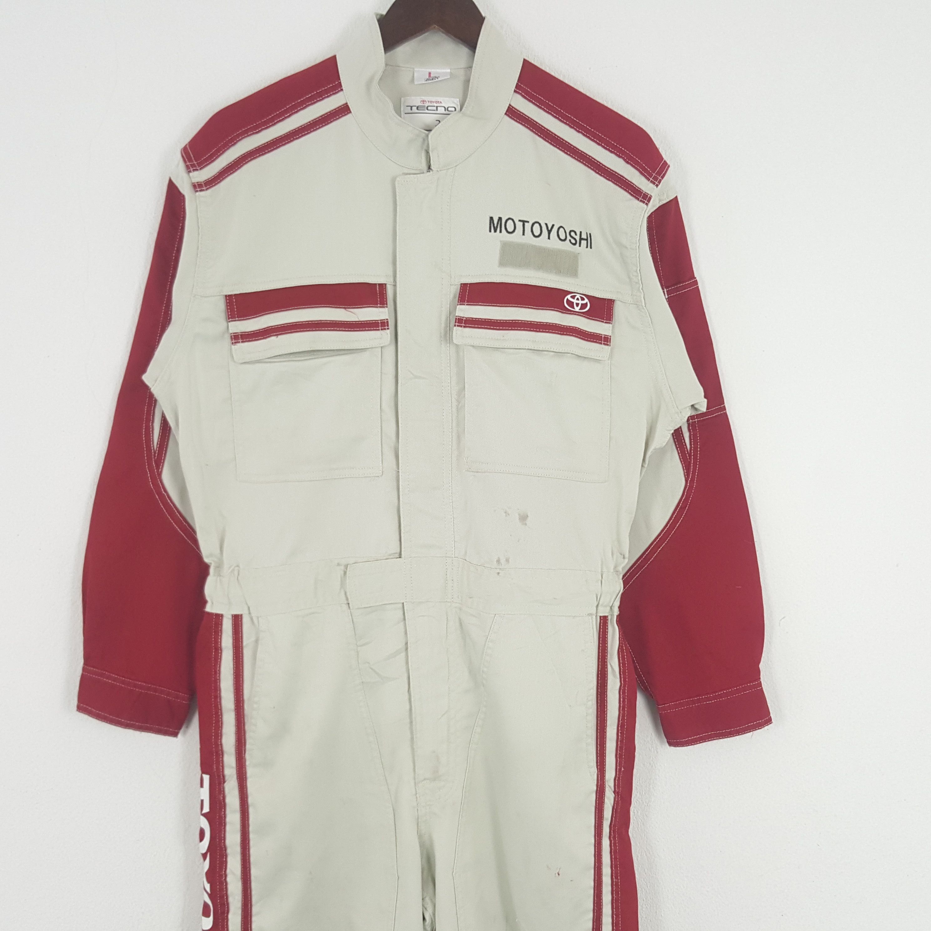 Japanese Brand × Vintage Vintage TOYOTA Tecno Motorsports Japan Brand Coverall Size US M / EU 48-50 / 2 - 3 Thumbnail