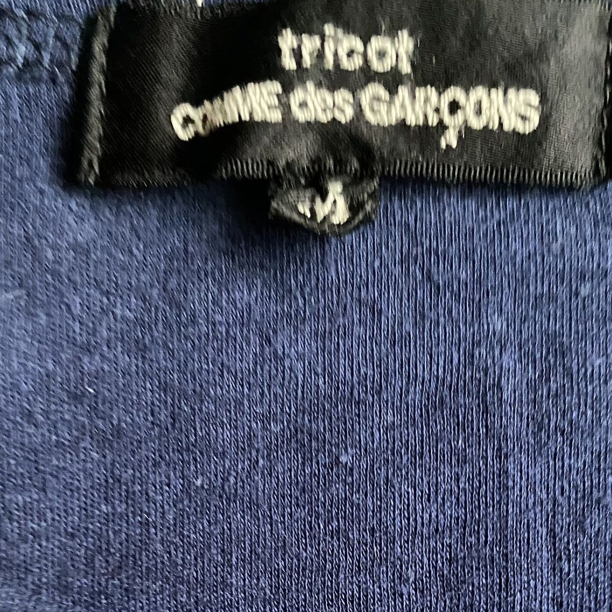 Comme des Garcons Tricot CDG Raffle Hem Tee Size M / US 6-8 / IT 42-44 - 4 Thumbnail