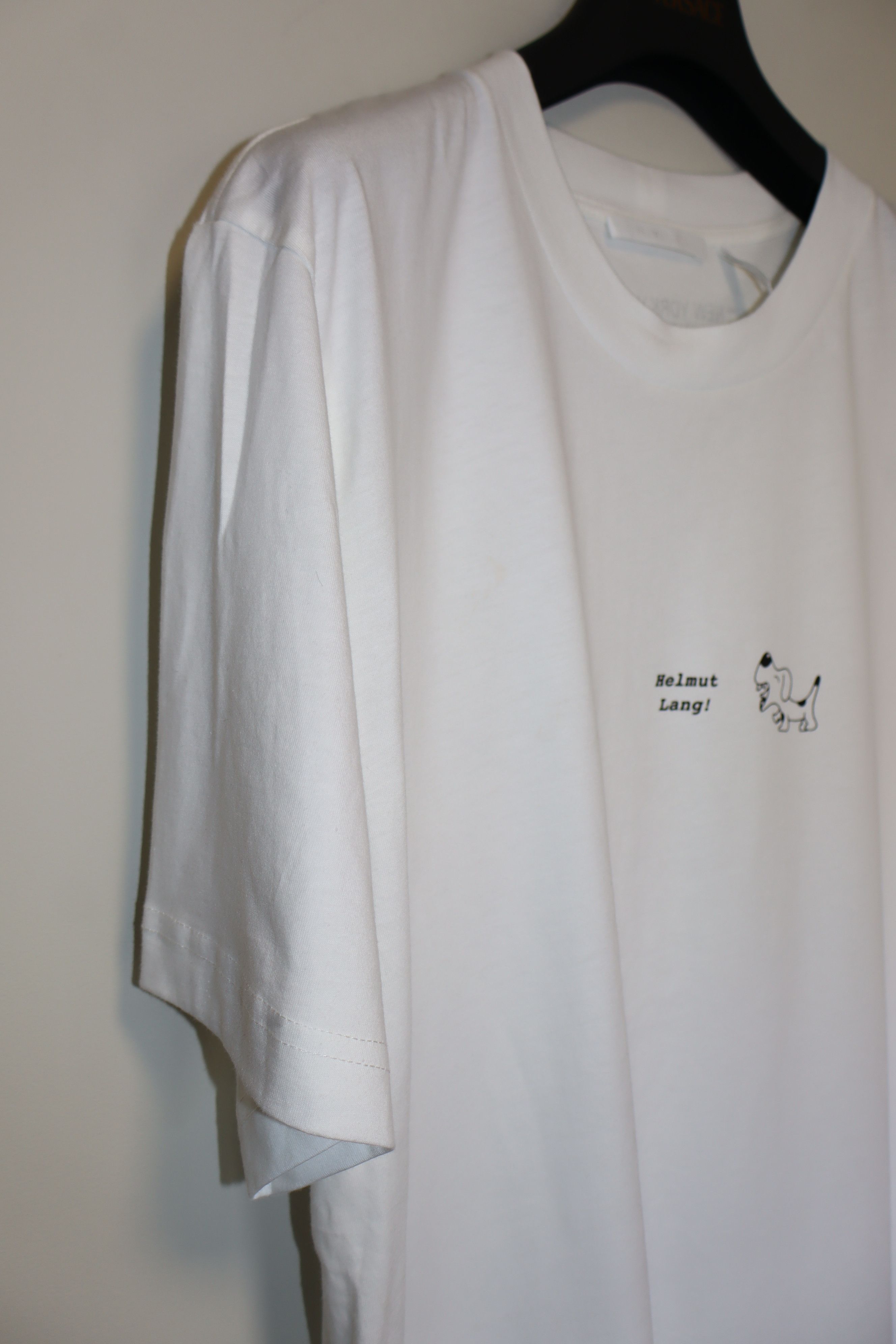 Helmut Lang Dog logo print t-shirt Size US L / EU 52-54 / 3 - 7 Thumbnail