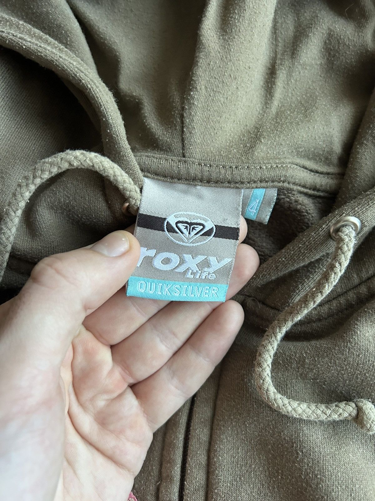 Quiksilver Vintage 90s Roxy Life Quiksilver Salmi Streetwear Hoodie Y2K Size M / US 6-8 / IT 42-44 - 8 Thumbnail