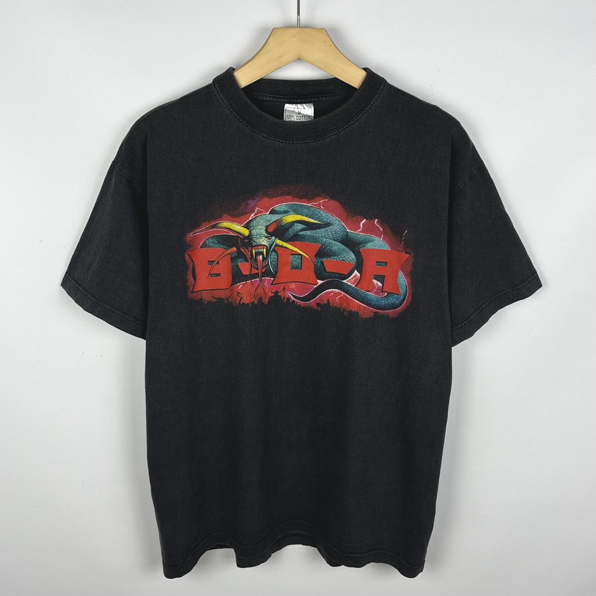 Band Tees Vintage BOA Bloodstock Open Air metal fest rock tee 90’s Size US M / EU 48-50 / 2 - 1 Thumbnail