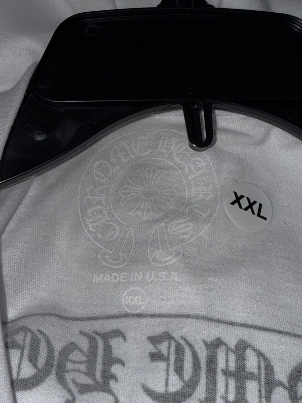 Chrome Hearts Chrome hearts foti logo t shirt Size US XXL / EU 58 / 5 - 9 Thumbnail