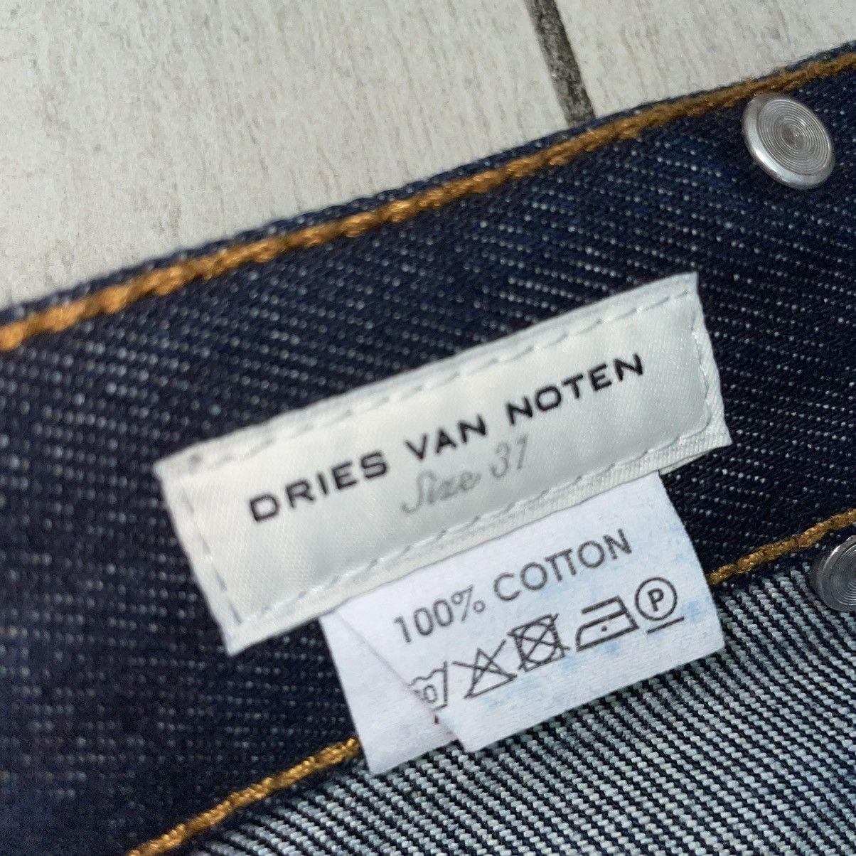 Dries Van Noten Dries Van Noten Raw Denim Size US 31 - 5 Thumbnail