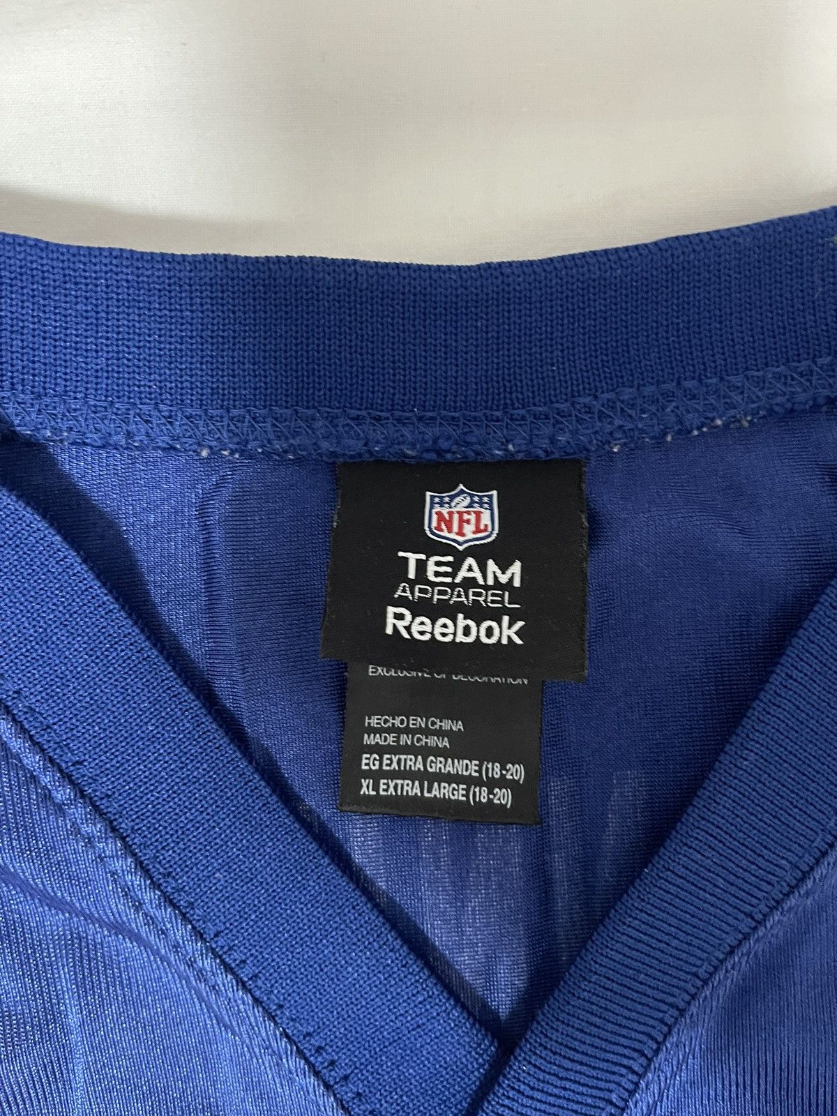 Reebok NY Giants x Reebok Vintage NFL Jersey Size US XL / EU 56 / 4 - 4 Thumbnail
