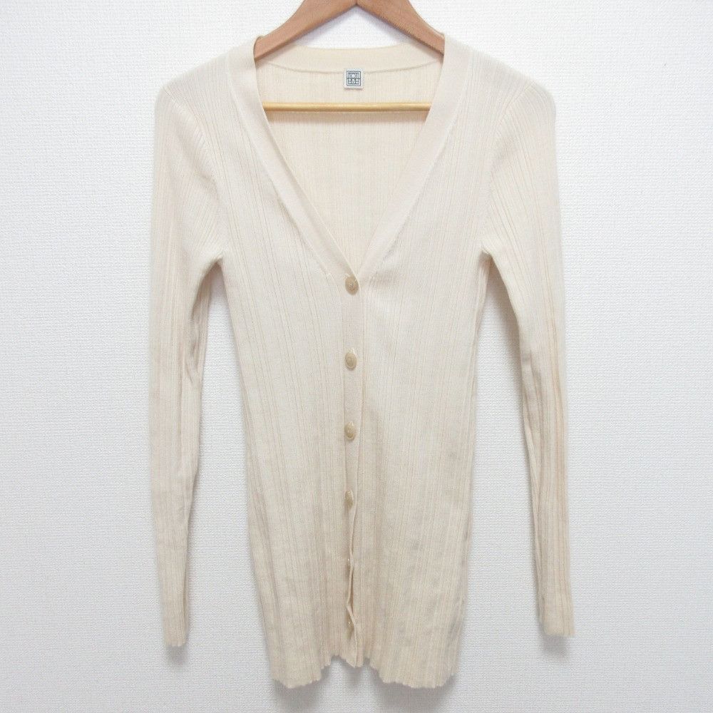 Other Other Toteme Rib Knit Cardigan Textile Tops DUTY FREE for USA Size ONE SIZE - 1 Thumbnail