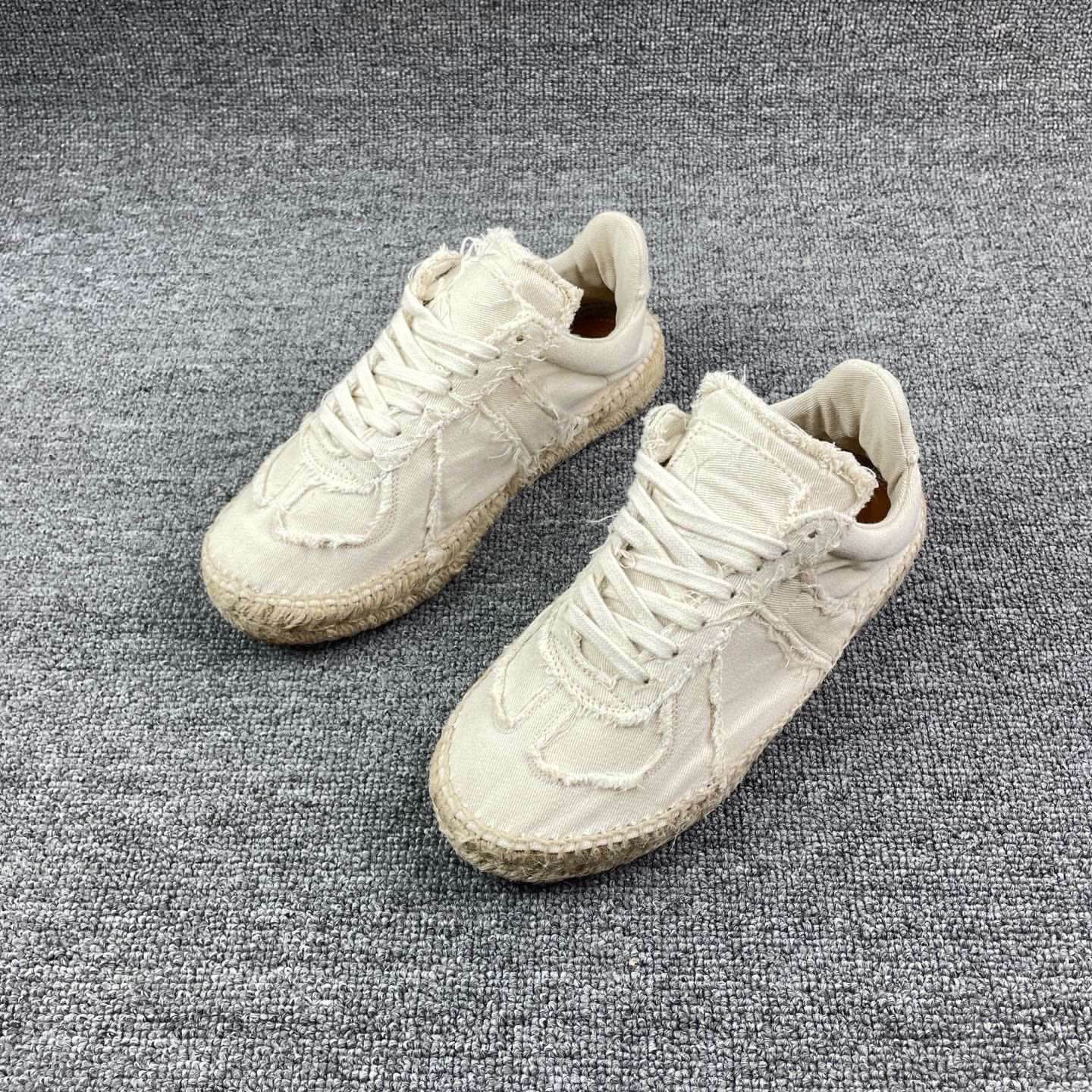 Maison Margiela Maison Margiela Canvas Espadrille Sneakers Size 38 Size US 8 / IT 38 - 1 Thumbnail
