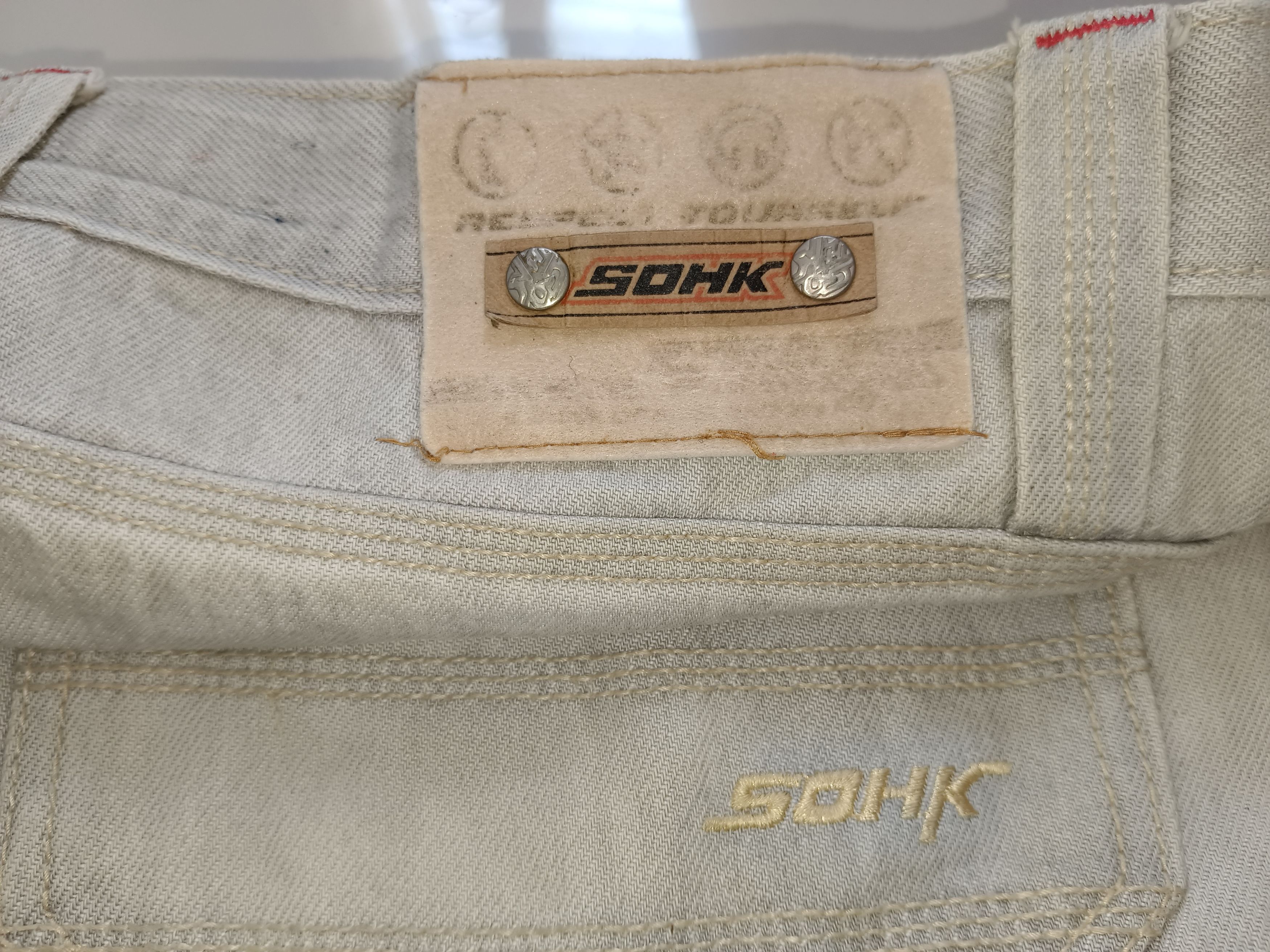 Vintage Vintage SOHK Wide Leg Baggy Jeans Y2K Size US 32 / EU 48 - 13 Thumbnail