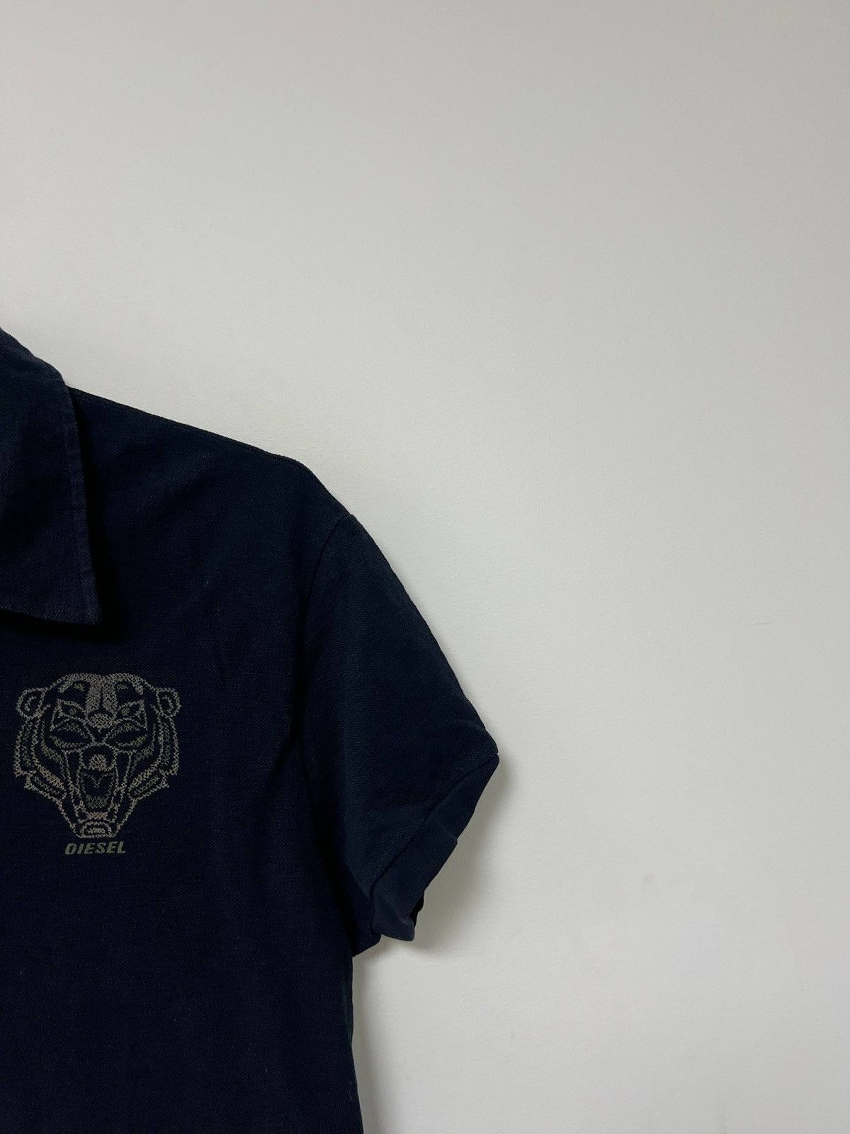 Diesel Vintage Diesel Tiger Polo Shirt Logo Y2K Rare Luxury USA XL Size US XL / EU 56 / 4 - 4 Thumbnail