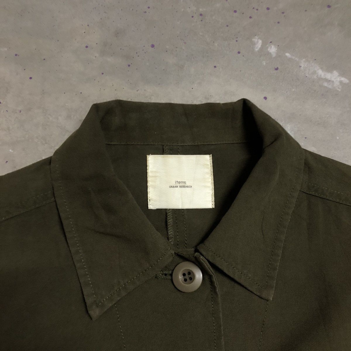 URBAN RESEARCH DOORS Urban Research items Fatigue Design Pocket Army Green Jacket Size US M / EU 48-50 / 2 - 5 Thumbnail