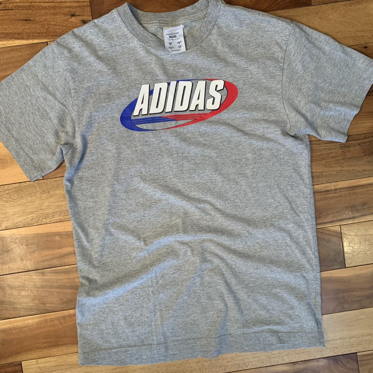 Adidas × Vintage Vintage Adidas Logo Shirt Made in 🇨🇦 Size US M / EU 48-50 / 2 - 2 Thumbnail