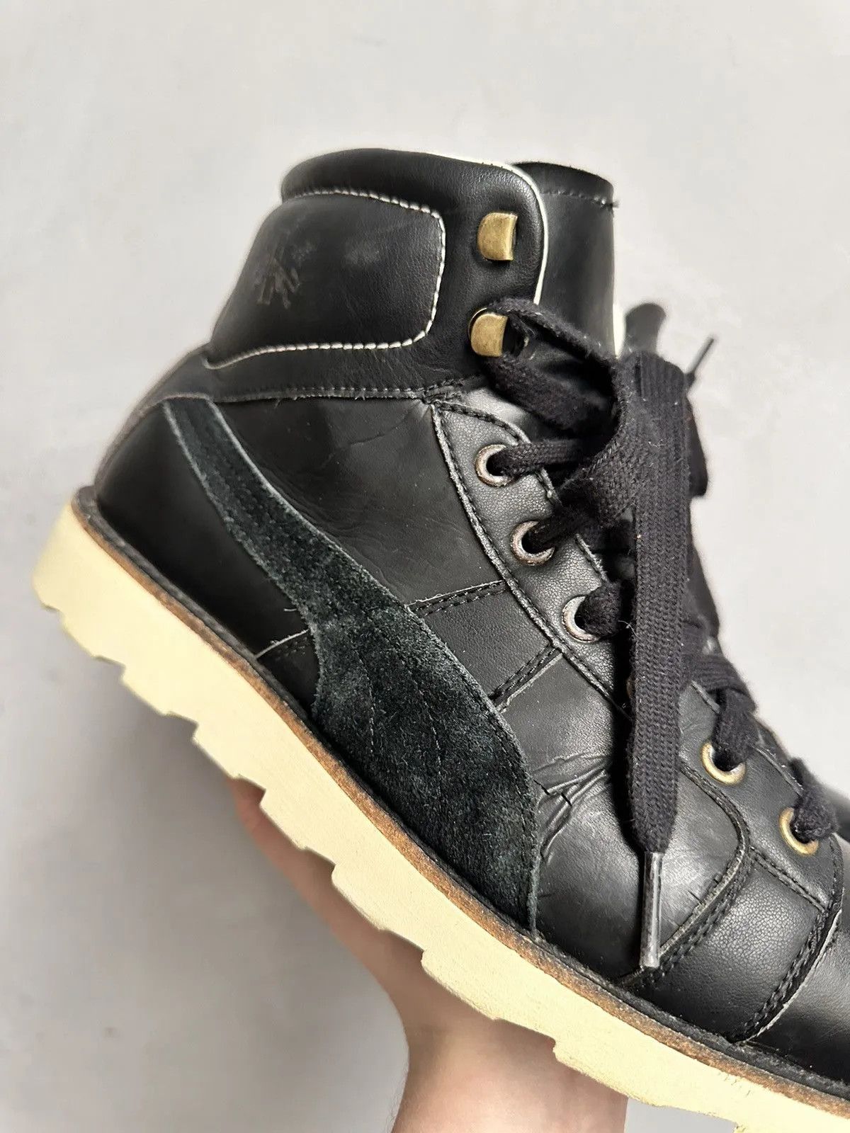 KMRii Wow 😻 Leather Boots Hight Avant Garde A.S98 Syle Size US 8.5 / EU 41-42 - 3 Thumbnail