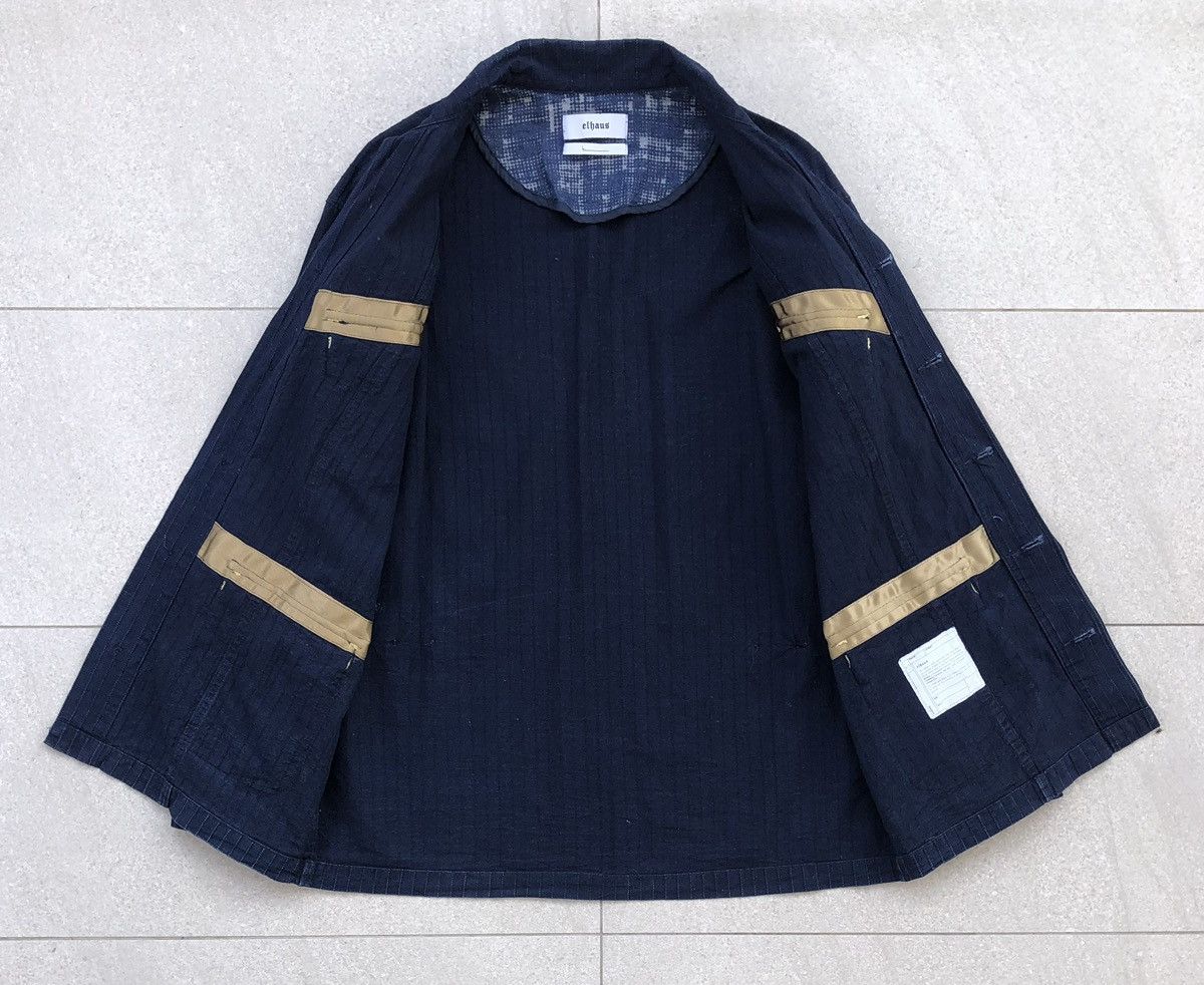 Elhaus Japanese Elhaus Coverall Kendogi Indigo Patchwork Jacket Size US L / EU 52-54 / 3 - 11 Thumbnail