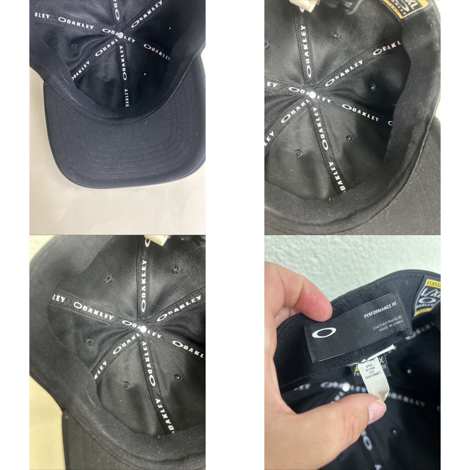 Oakley Oakley Cap Men's Blue Stretch L/XL USA American Flag Ellipse Logo 911797 Tincan Size ONE SIZE - 9 Thumbnail