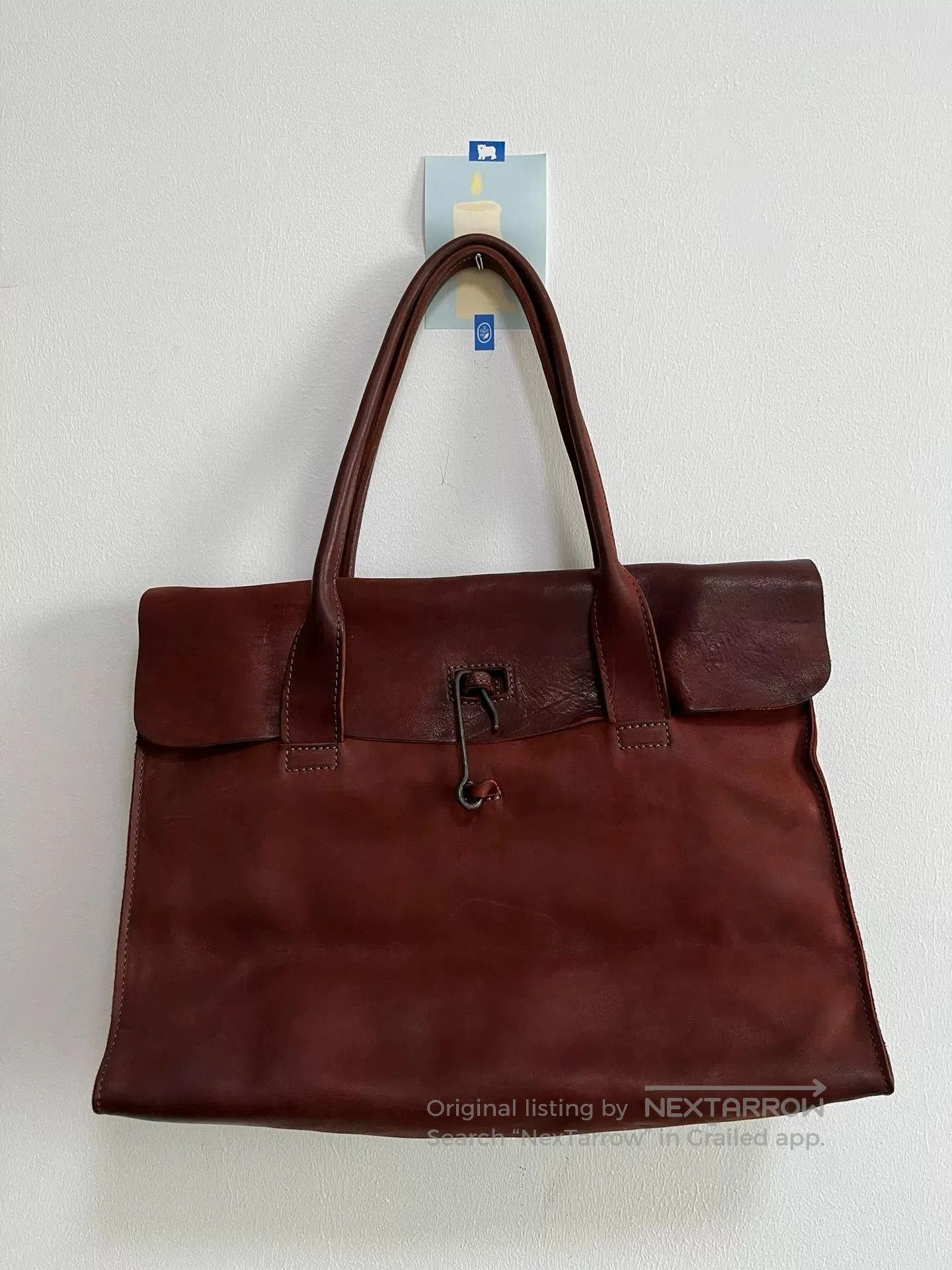 Other Tagliovivo Rust Red Leather Handbag. Size ONE SIZE - 2 Thumbnail