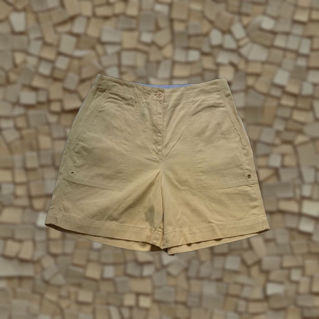Polo Ralph Lauren VINTAGE Polo Ralph Lauren CHINO Shorts 90s Y2K Yellow 6" 100% Cotton SZ 4 Mens Regular Mid Rise 28" Waist Inseam 6" Slas h Pockets Easy Care Size US S / EU 44-46 / 1 - 1 Thumbnail