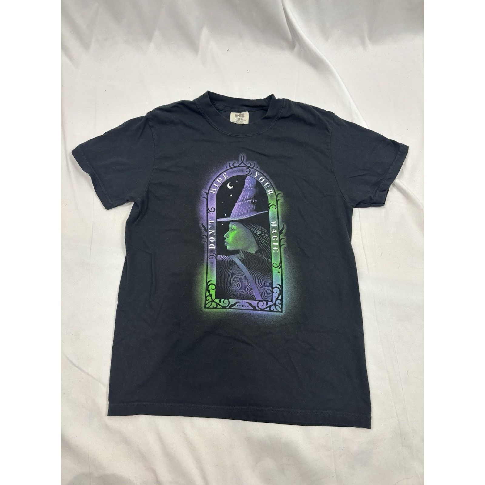 Comfort Colors Wicked Tshirt Black Short Sleeve Crew Neck S Comfort Colors Size S / US 4 / IT 40 - 1 Thumbnail