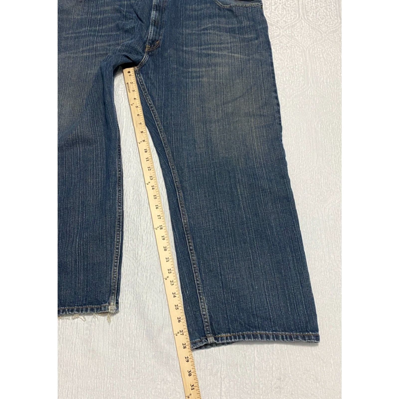 Levi's Levis 559 Jeans Mens Size 48×29 Blue Wide Leg Relaxed Straight Size US 32 / EU 48 - 5 Thumbnail