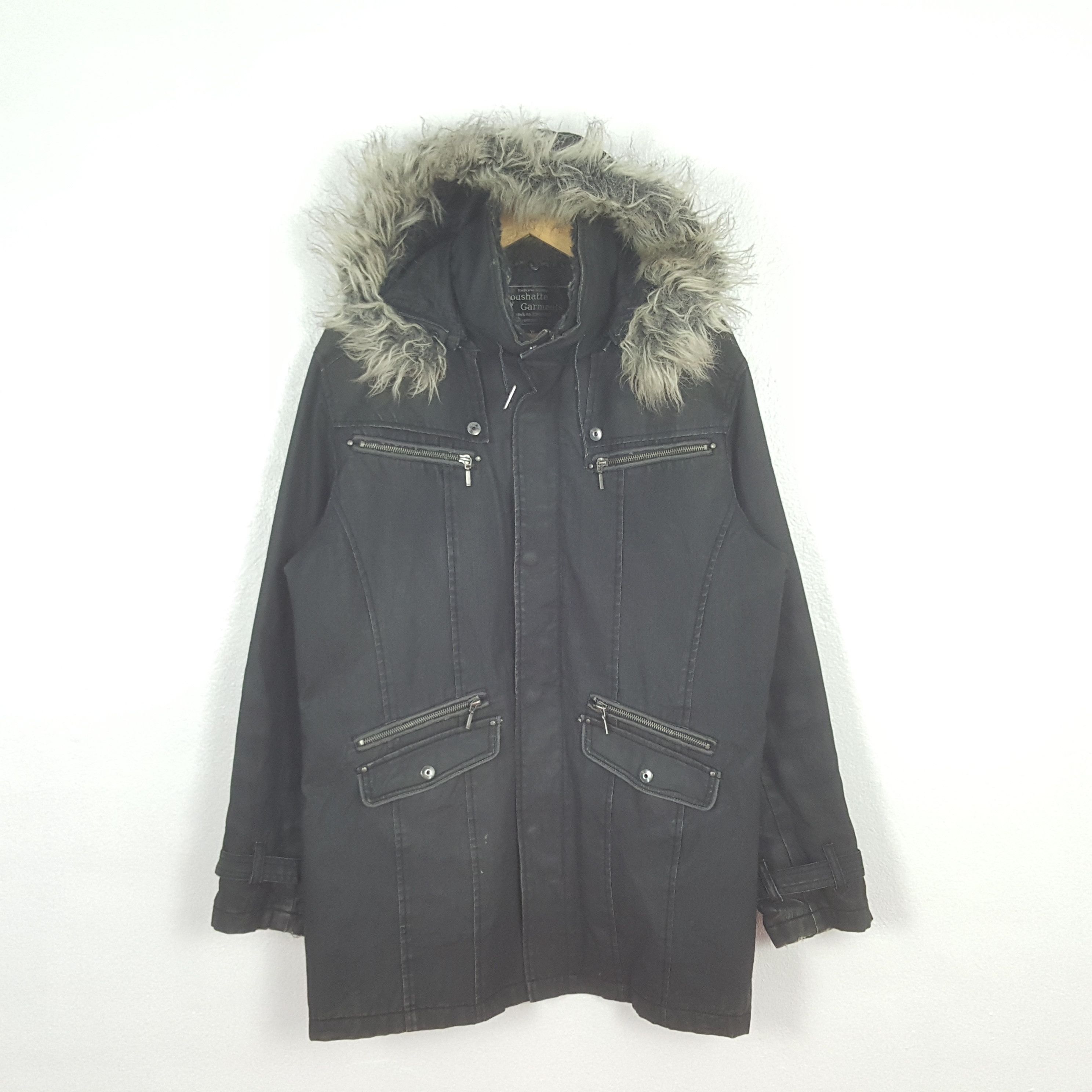 Japanese Brand Vintage Roushatte Garment Japanese Punk Winter Jacket C306N9 Size US L / EU 52-54 / 3 - 1 Thumbnail