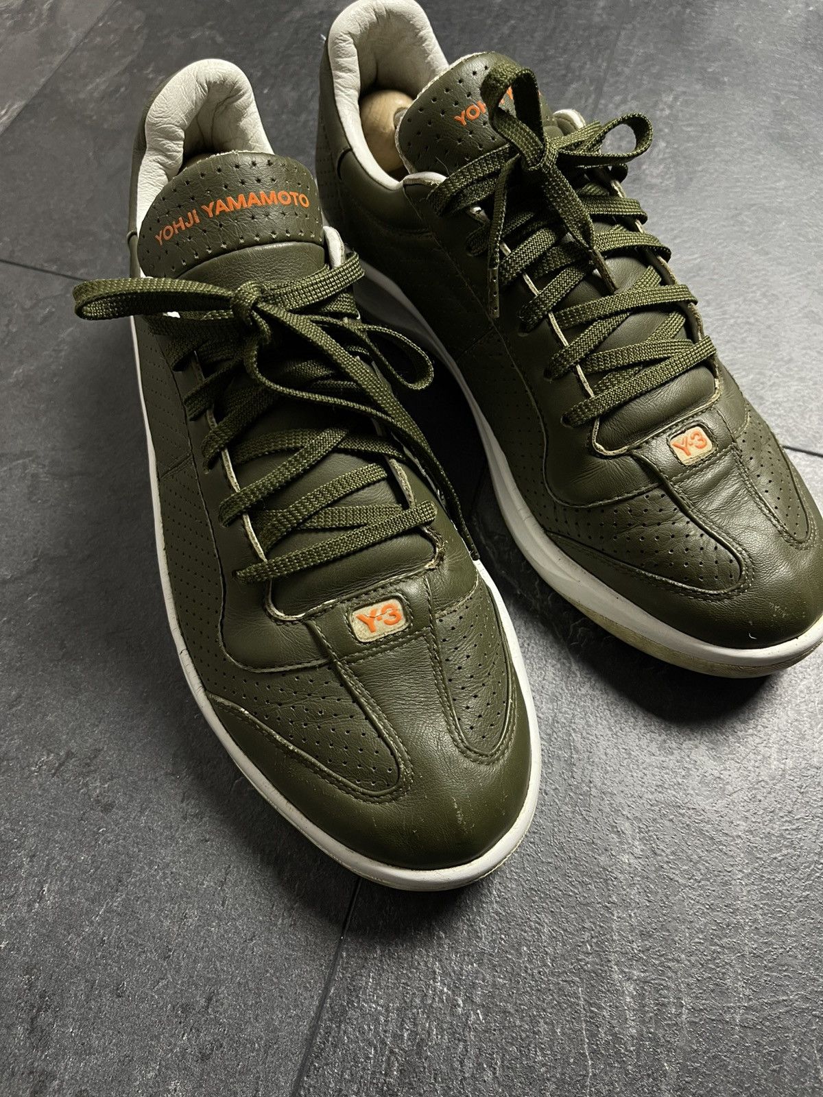 Yohji Yamamoto Vintage Green low top sneakers adidas y-3 rare Size US 8 / EU 41 - 5 Thumbnail