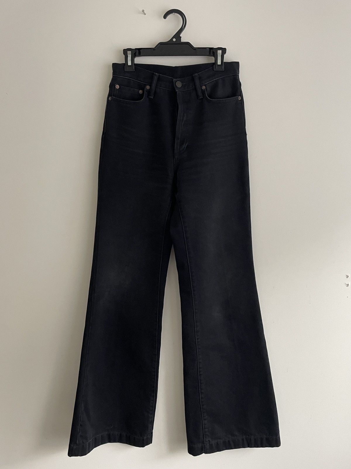 Acne Studios 1978 Bootcut Flared Jeans - Black - 28/32 | Grailed