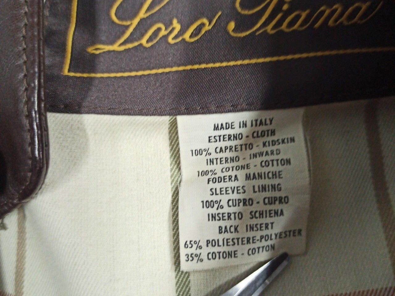 Loro Piana Loro Piana Leather Biker Jacket Size US XXL / EU 58 / 5 - 8 Thumbnail