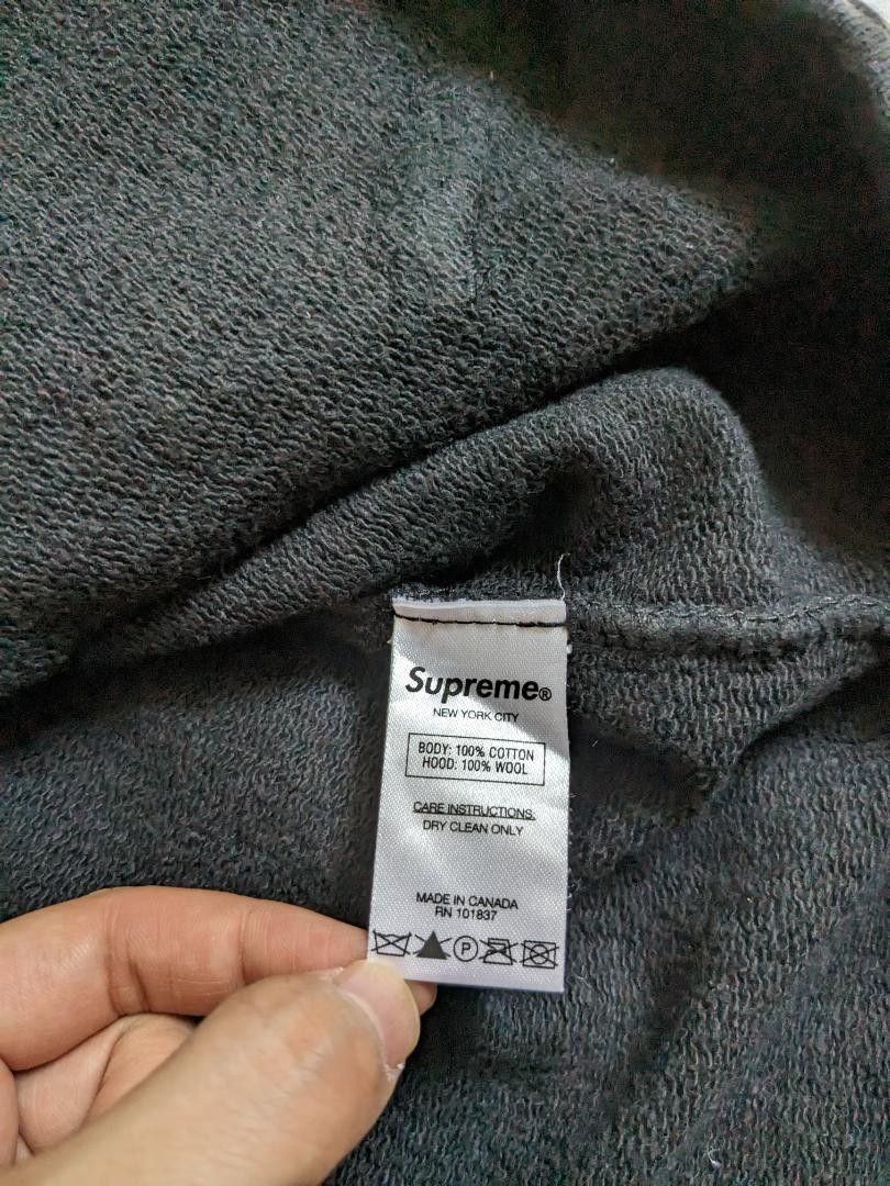 Comme des Garcons SHIRT × Supreme SUPREME x Comme des Garcons Shirt Hoodie Black S Size US S / EU 44-46 / 1 - 8 Thumbnail