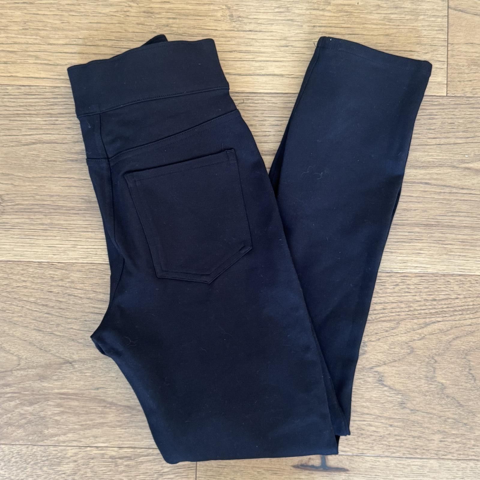 Domenico Spano Spanx Black Leggings XS Size 26" / US 2 / IT 38 - 1 Thumbnail
