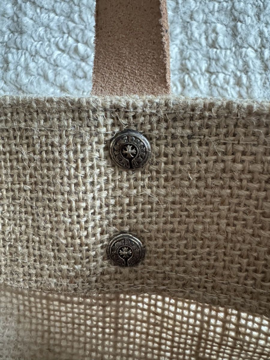 Chrome Hearts CHROME HEARTS Miami Canvas Shopping Bag Woven Bag Size ONE SIZE - 4 Thumbnail