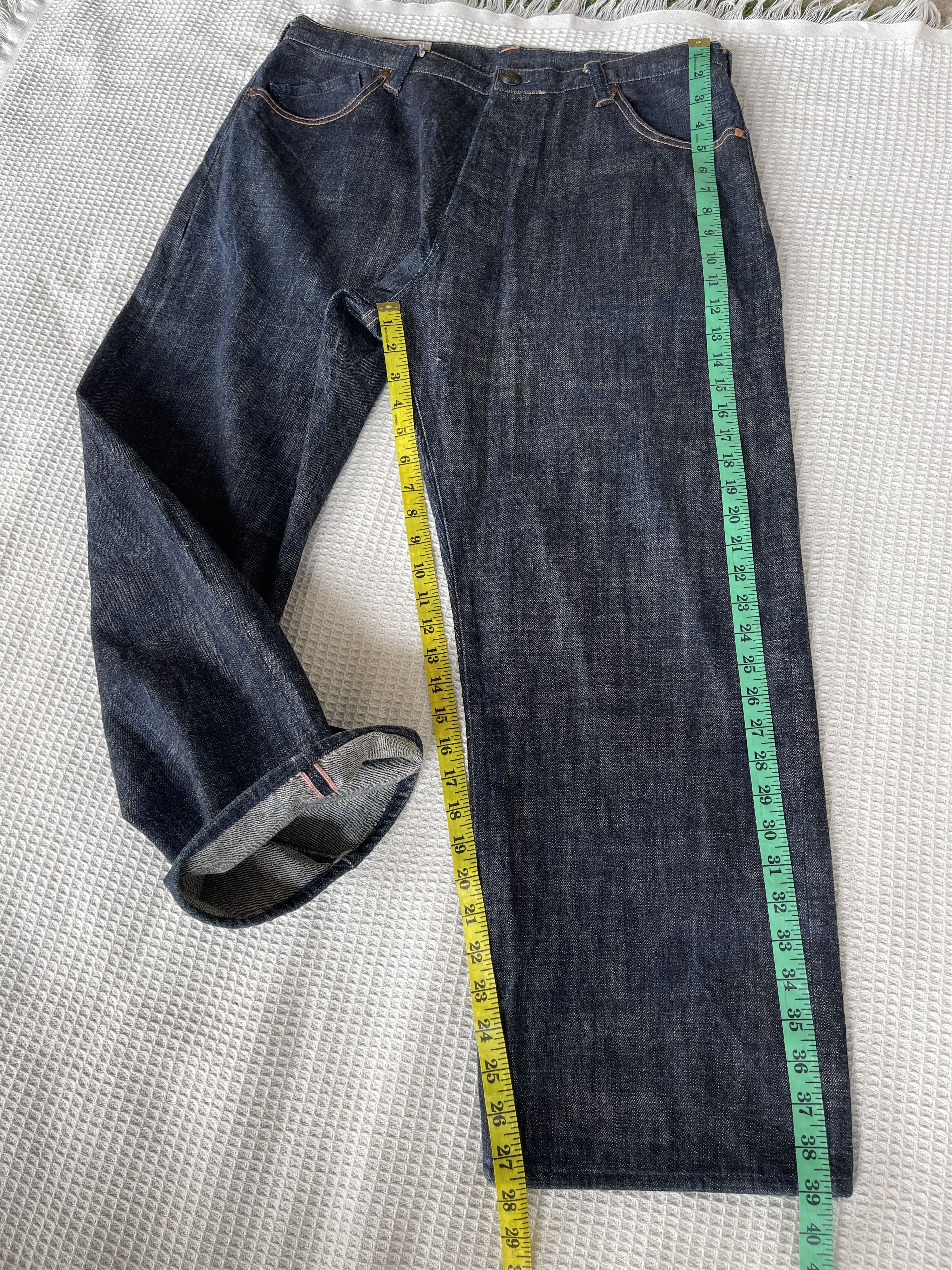 Evisu Designed Evisu Collaboration🔥Embroidered Selvedge Denim Size US 36 / EU 52 - 6 Thumbnail
