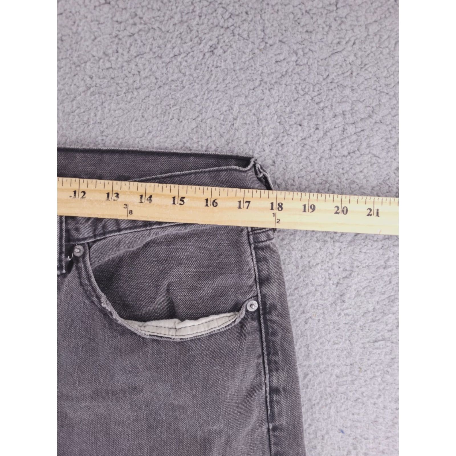 Levi's Levi's 508 Jeans Mens 34x28 Black Slim Fit Tapered Regular 34 Inseam Men Color Black Jeans Mens Size US 34 / EU 50 - 7 Thumbnail