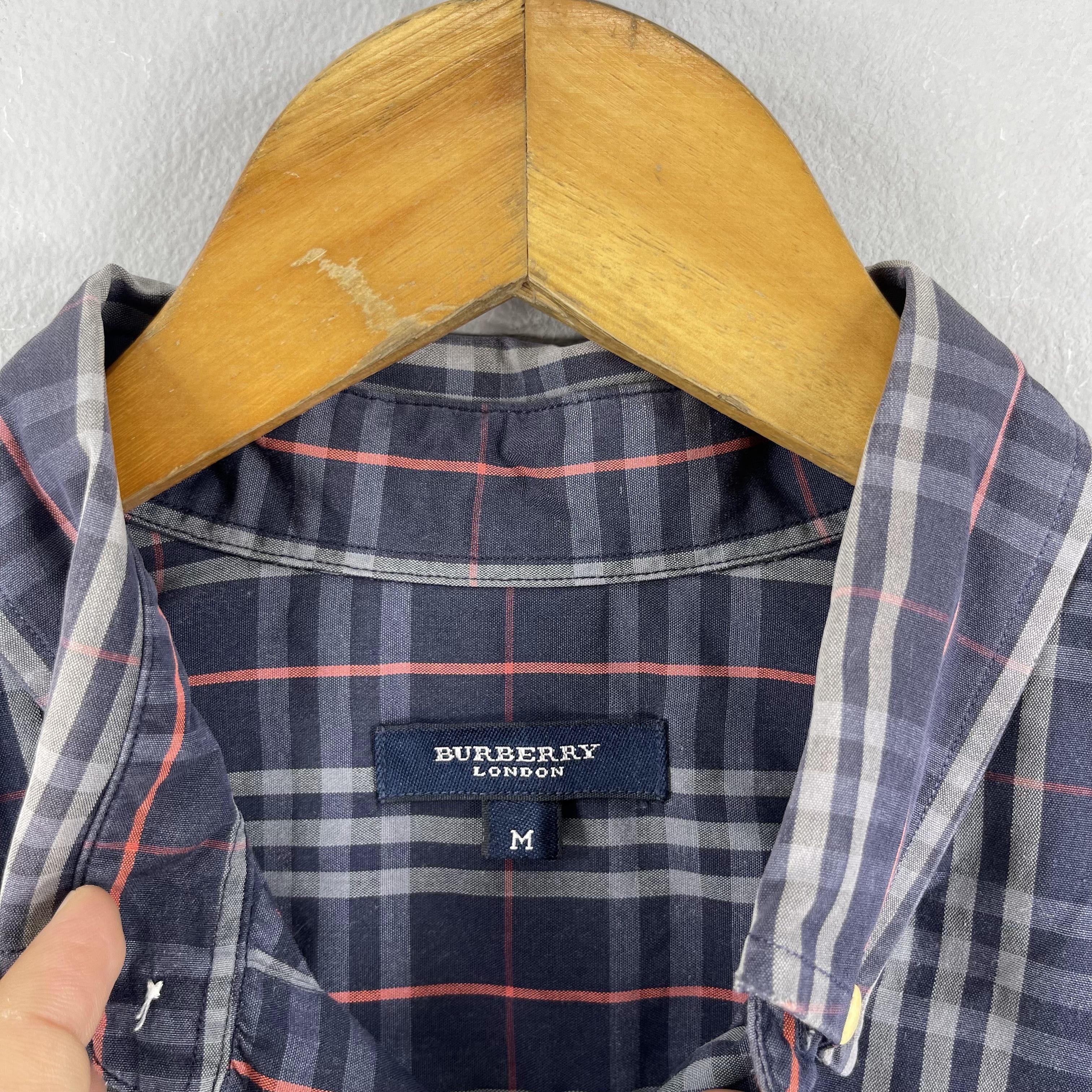 Burberry Vintage BURBERRYS Nova Check Button Up Shirt Size US M / EU 48-50 / 2 - 5 Thumbnail