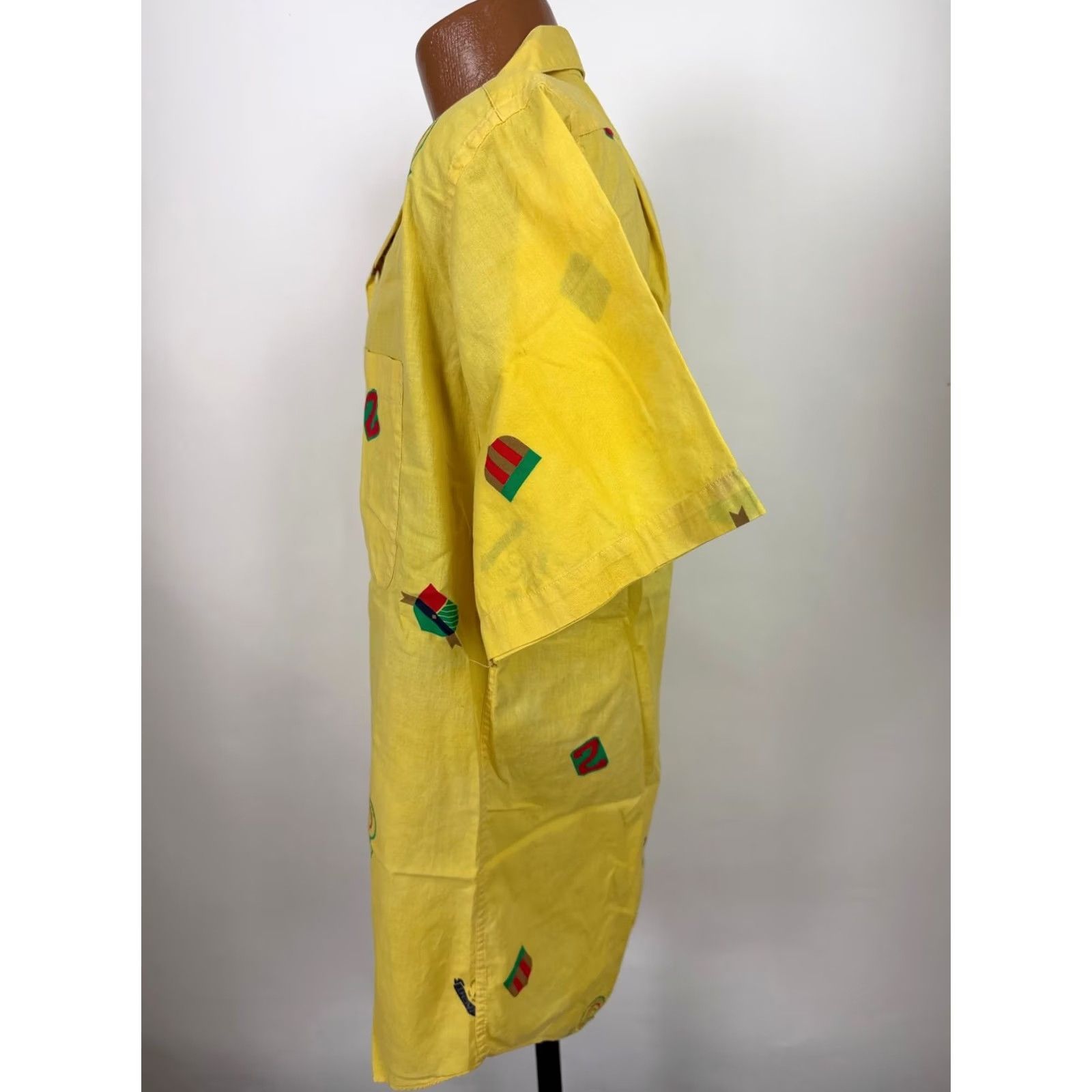 Chaps VINTAGE Chaps Ralph Lauren Shirt Men Large Camp Collar Yacht Crest Logo Surf Shirt Size US L / EU 52-54 / 3 - 6 Thumbnail
