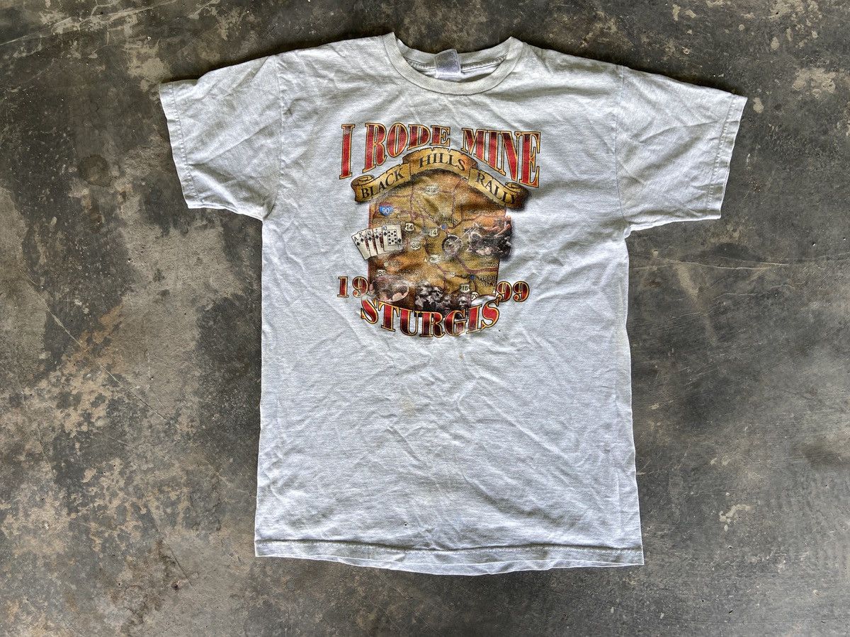 Harley Davidson × Vintage Vintage 90s Sturgis Size US L / EU 52-54 / 3 - 4 Thumbnail