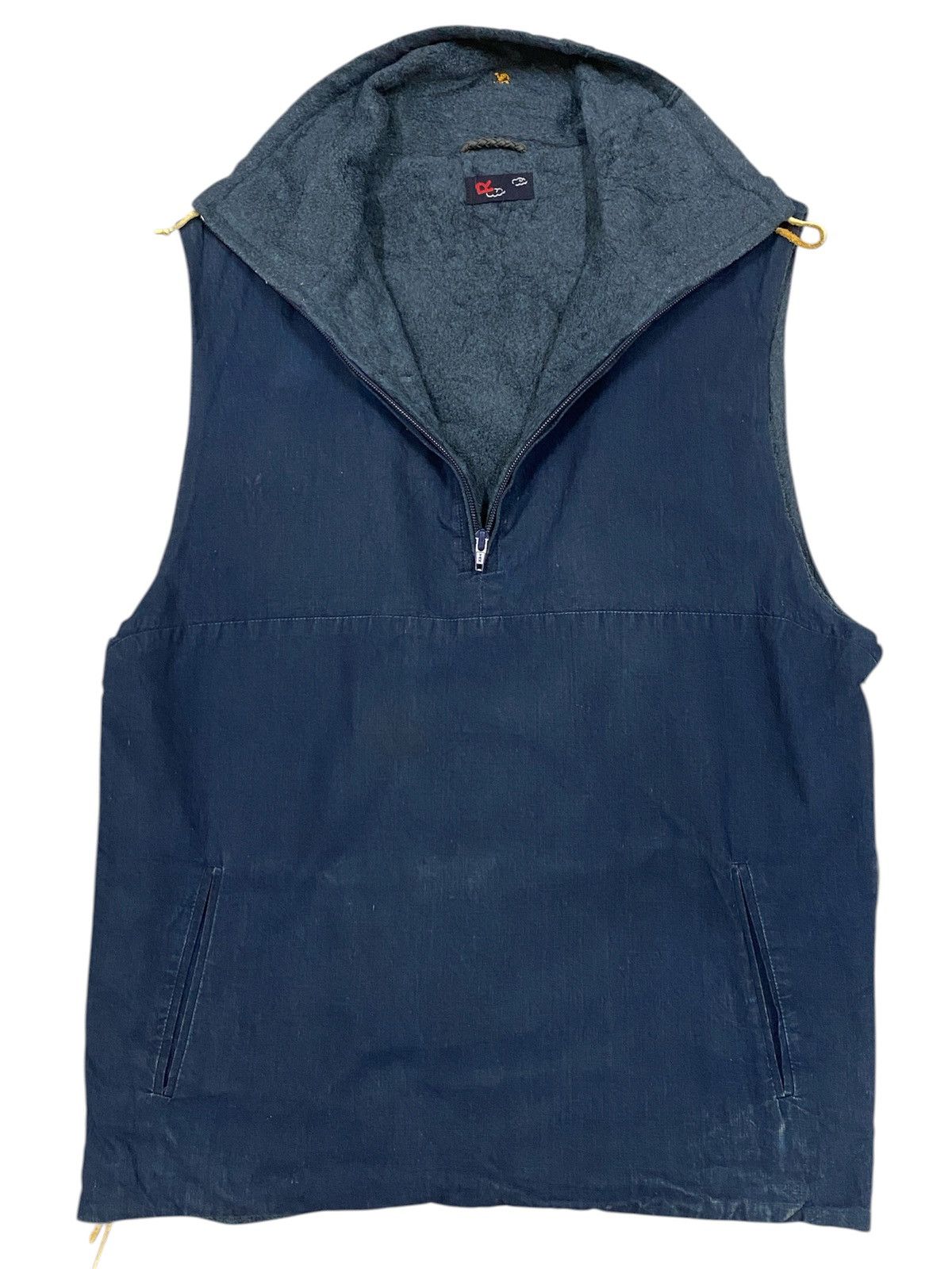 45rpm Vtg 45Rpm Indigo Dyed Anorak Vest (Archival) Size US M / EU 48-50 / 2 - 2 Thumbnail