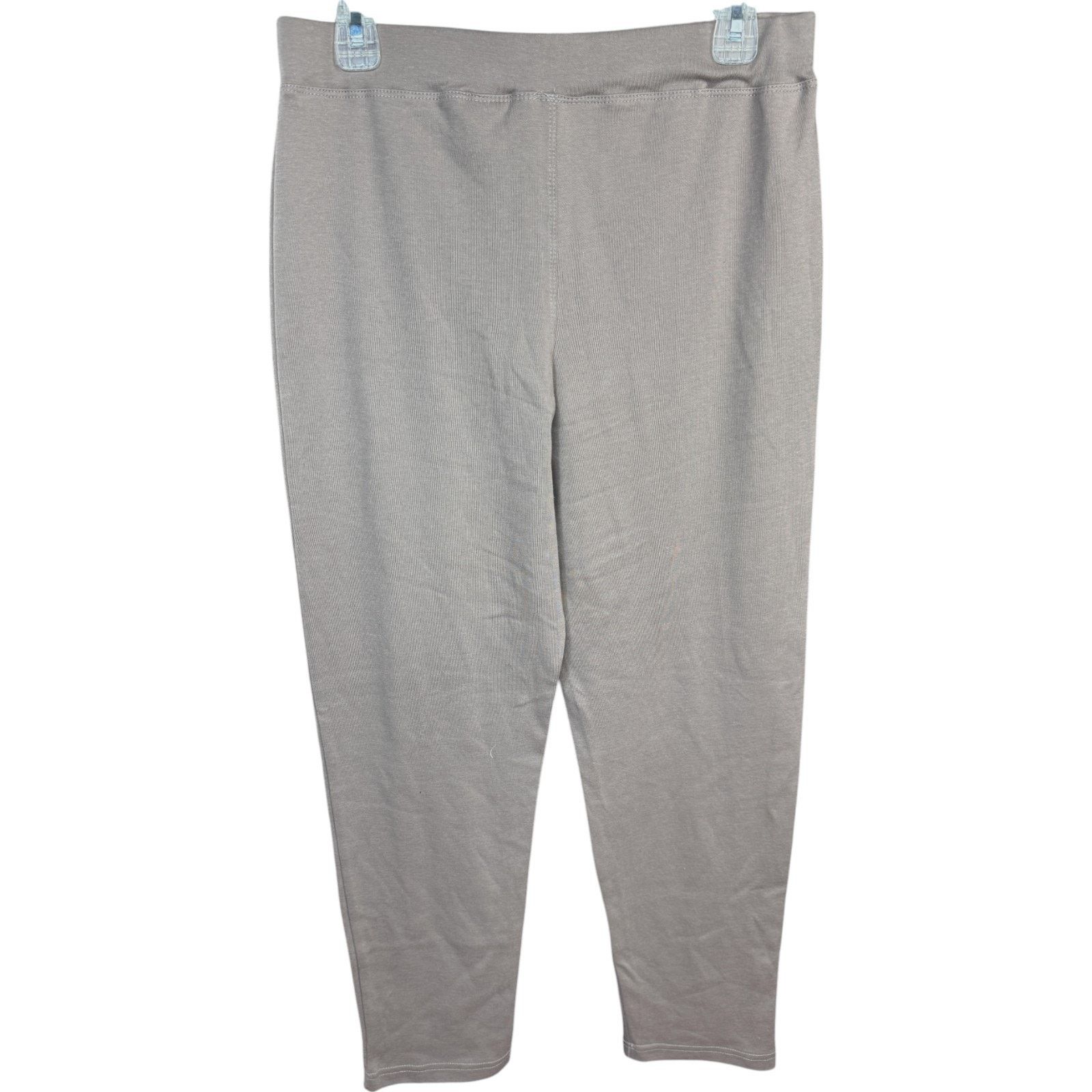 Other Hasting & Smith Slim Leg Pants PM Petite Taupe Gray Size 34" / US 12 / IT 48 - 8 Thumbnail