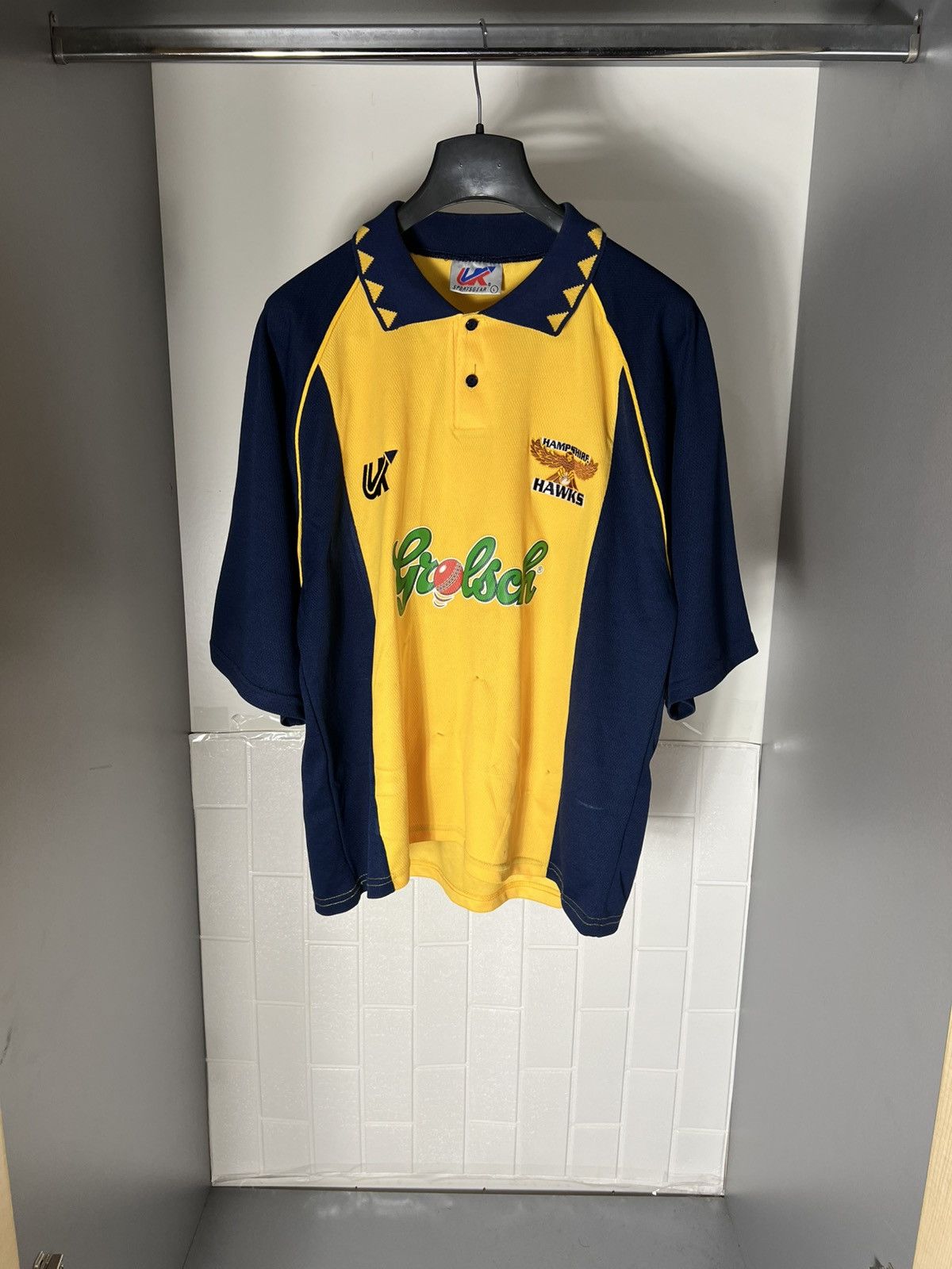 NFL × Vintage VERY RARE HAMPSHIRE HAWKS RETRO RUGBY JERSEY BLOKE Y2K 90s Size US L / EU 52-54 / 3 - 2 Thumbnail