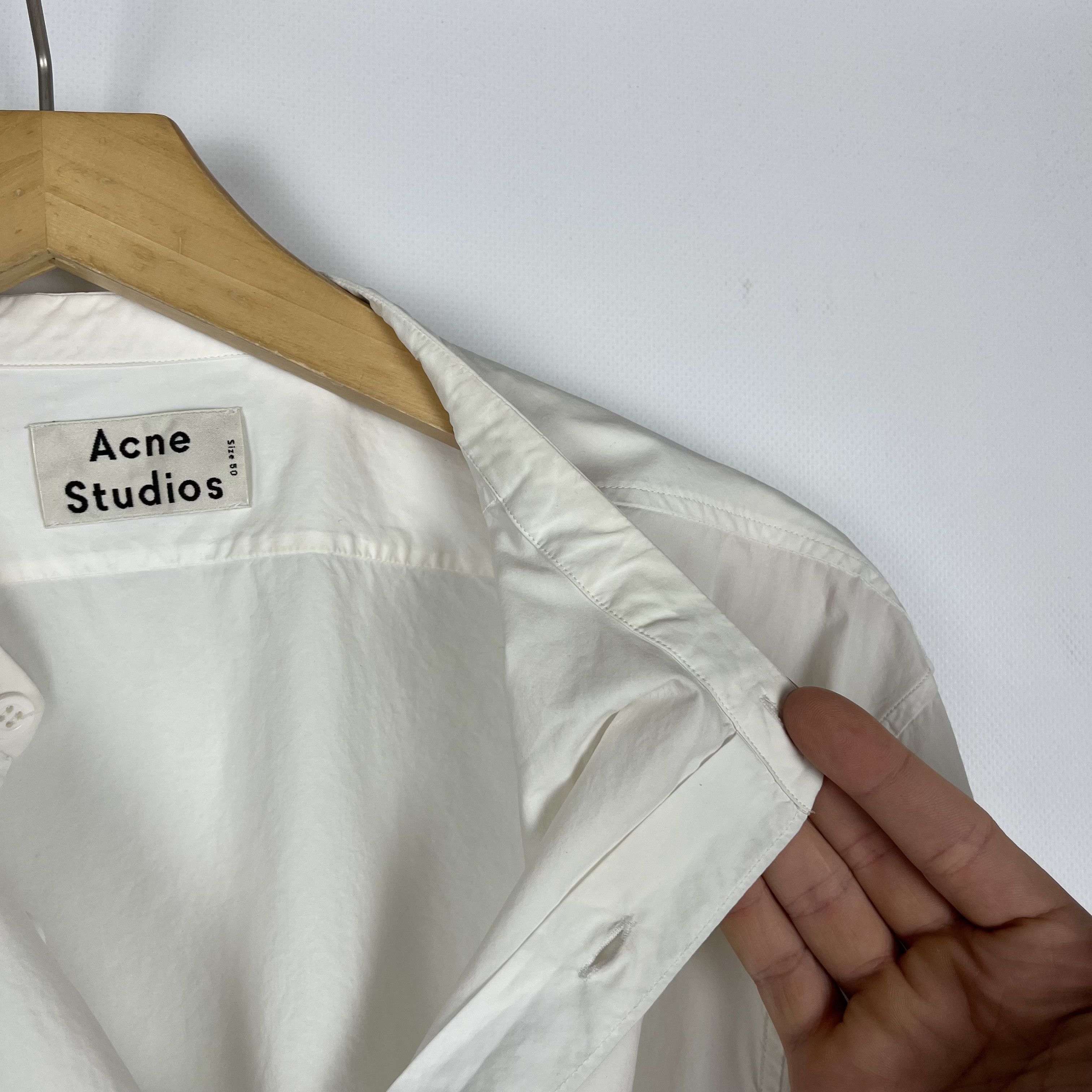 Acne Studios Acne Studios PINE LTCO Short Sleeve Button Up Shirt PSS17 Size US M / EU 48-50 / 2 - 24 Thumbnail